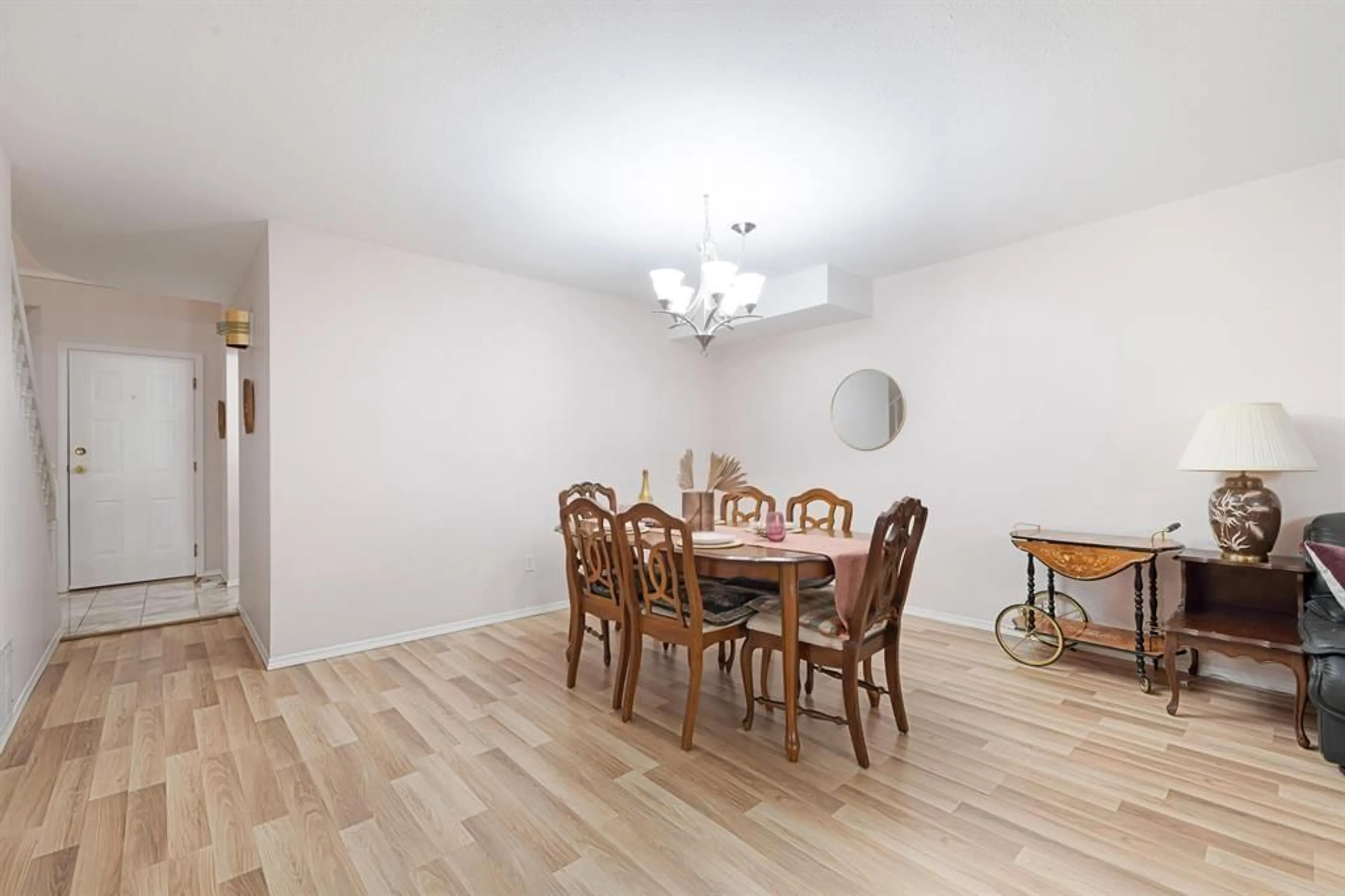 Dining room, wood/laminate floor for 416 6866 NICHOLSON ROAD, Delta British Columbia V4E3M6