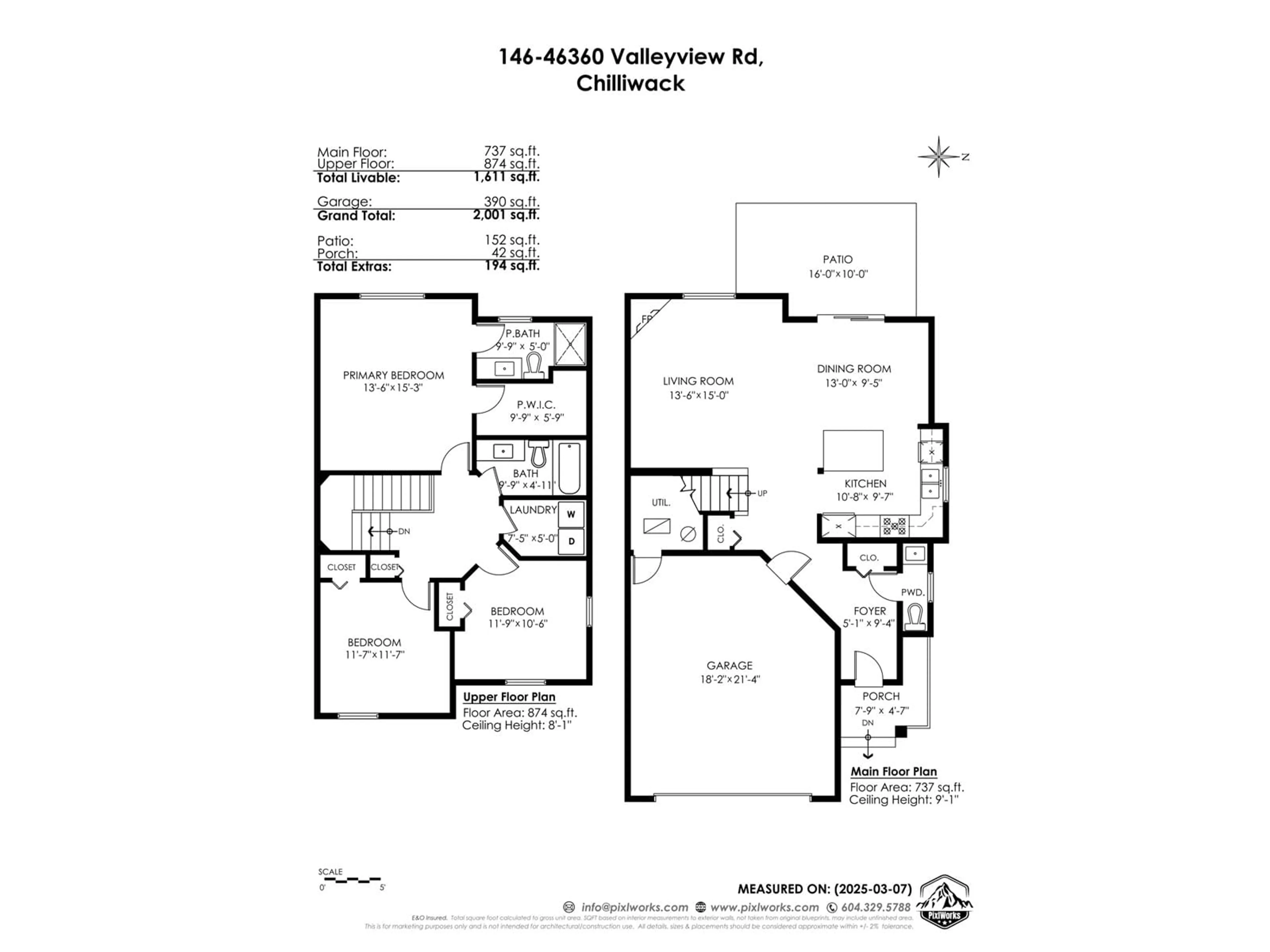 Floor plan for 146 46360 VALLEYVIEW ROAD|Promontory, Chilliwack British Columbia V2R5L7