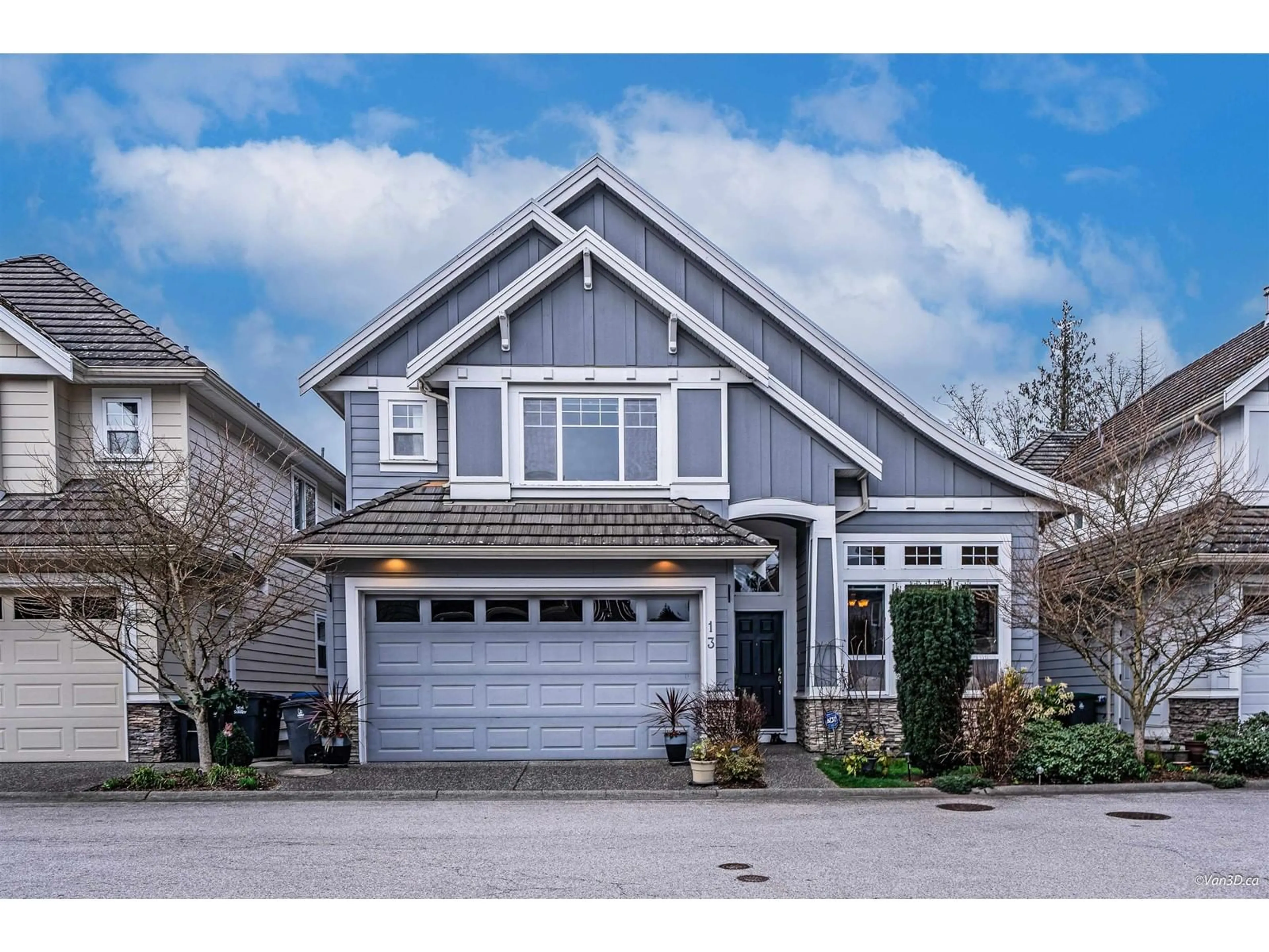 Home with vinyl exterior material, street for 13 3502 150A STREET, Surrey British Columbia V3Z4R2