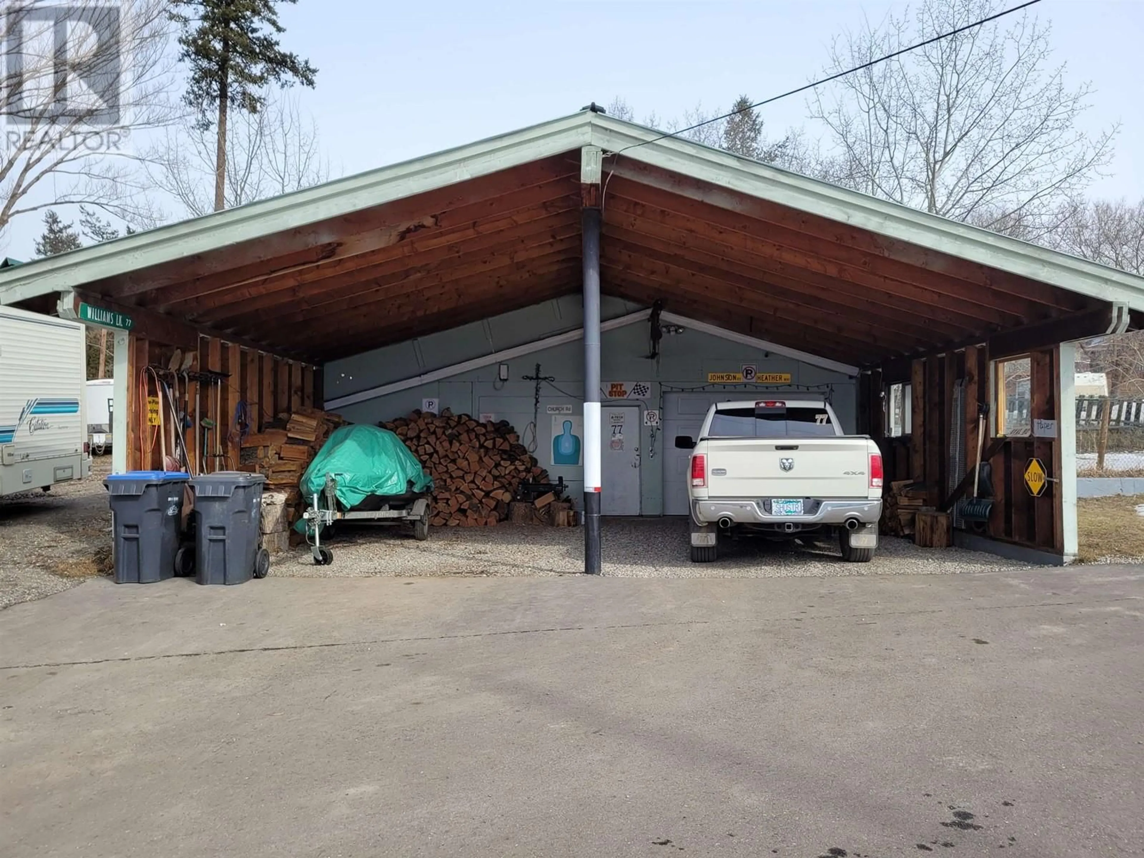 Indoor garage for 1140 THIRD AVENUE, Williams Lake British Columbia V2G2V9