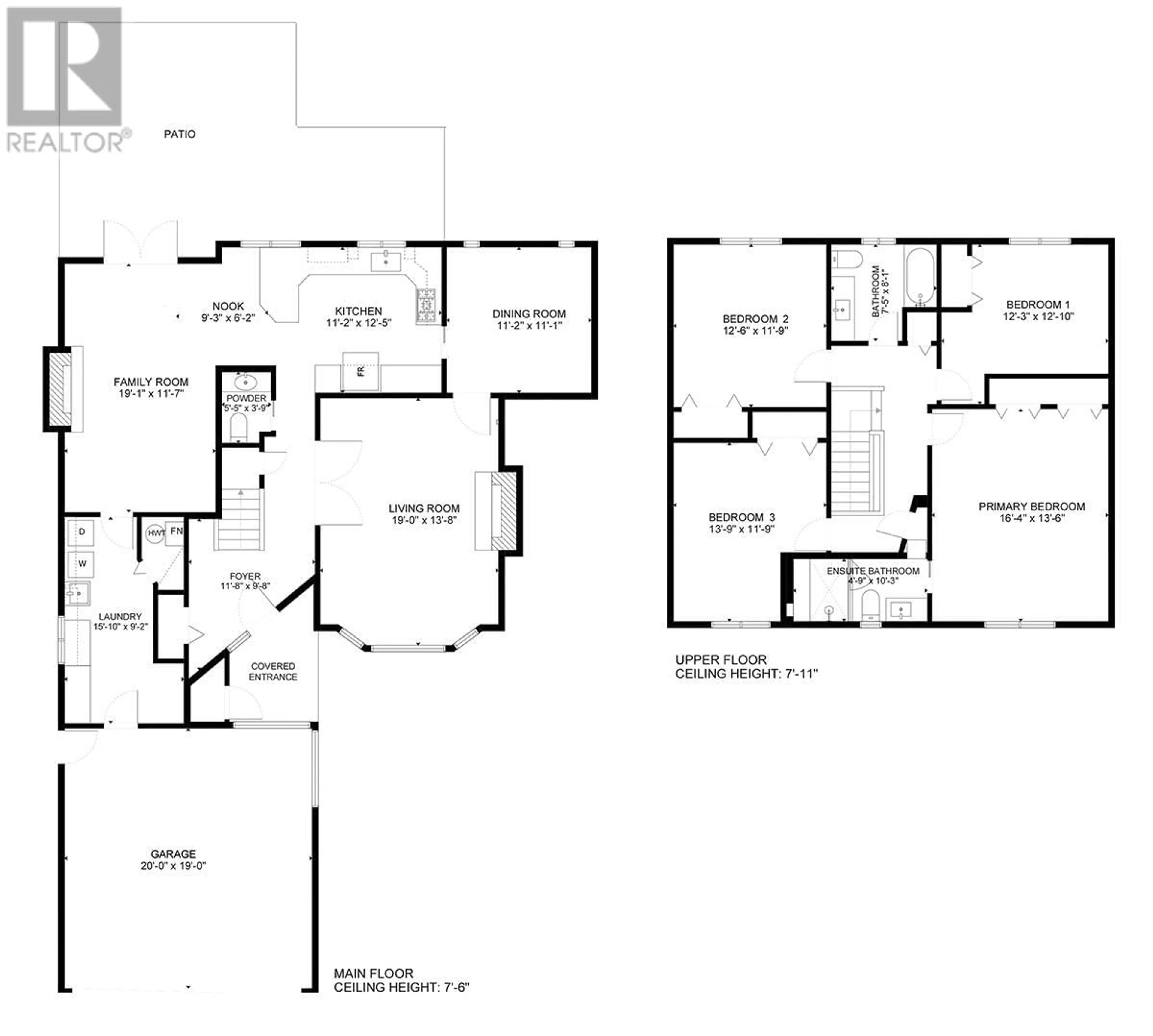 Floor plan for 9319 ROMANIUK DRIVE, Richmond British Columbia V7E5G6