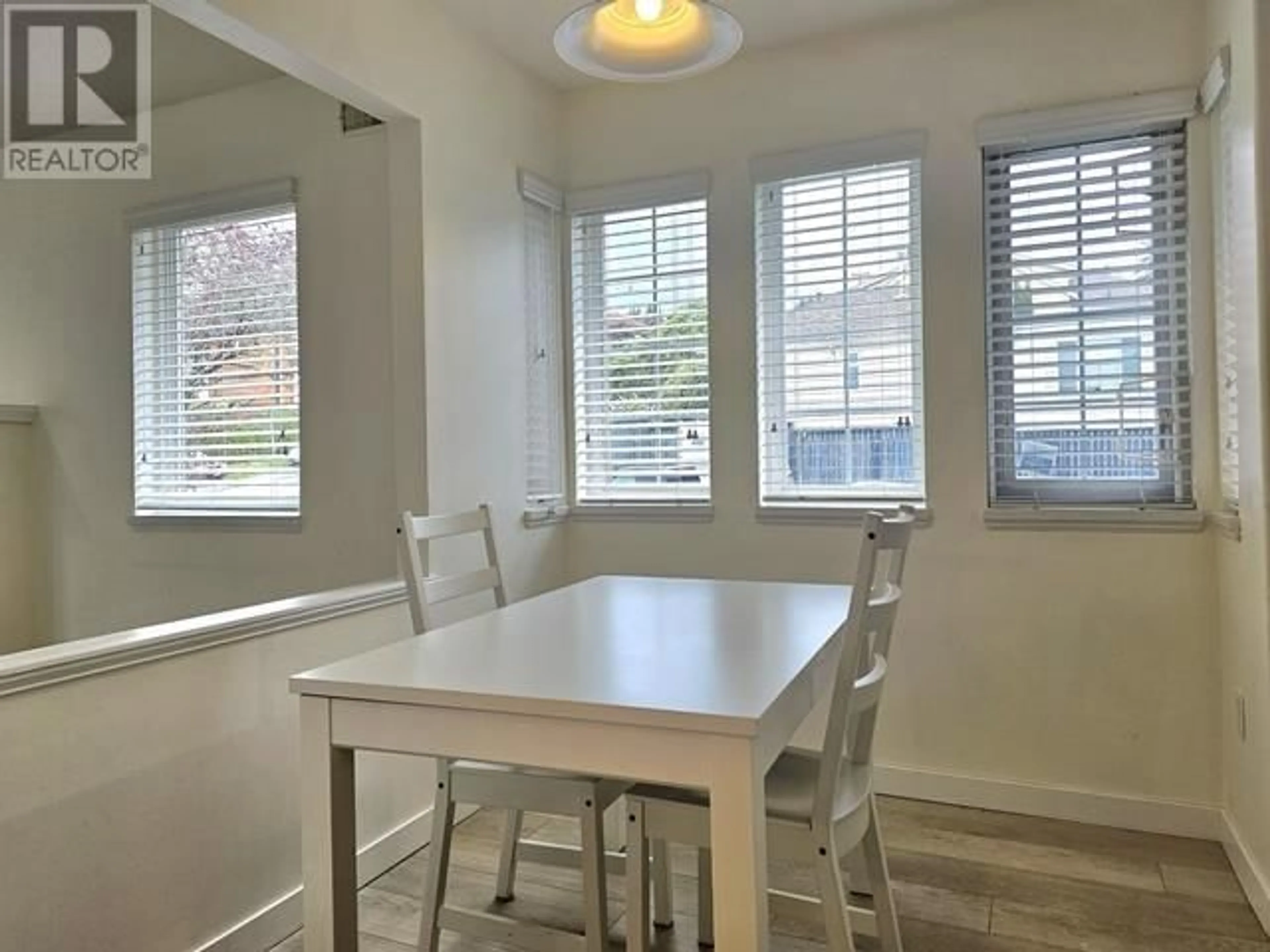 Dining room, wood/laminate floor for 12 - 205 LEBLEU STREET, Coquitlam British Columbia V3K6Z5