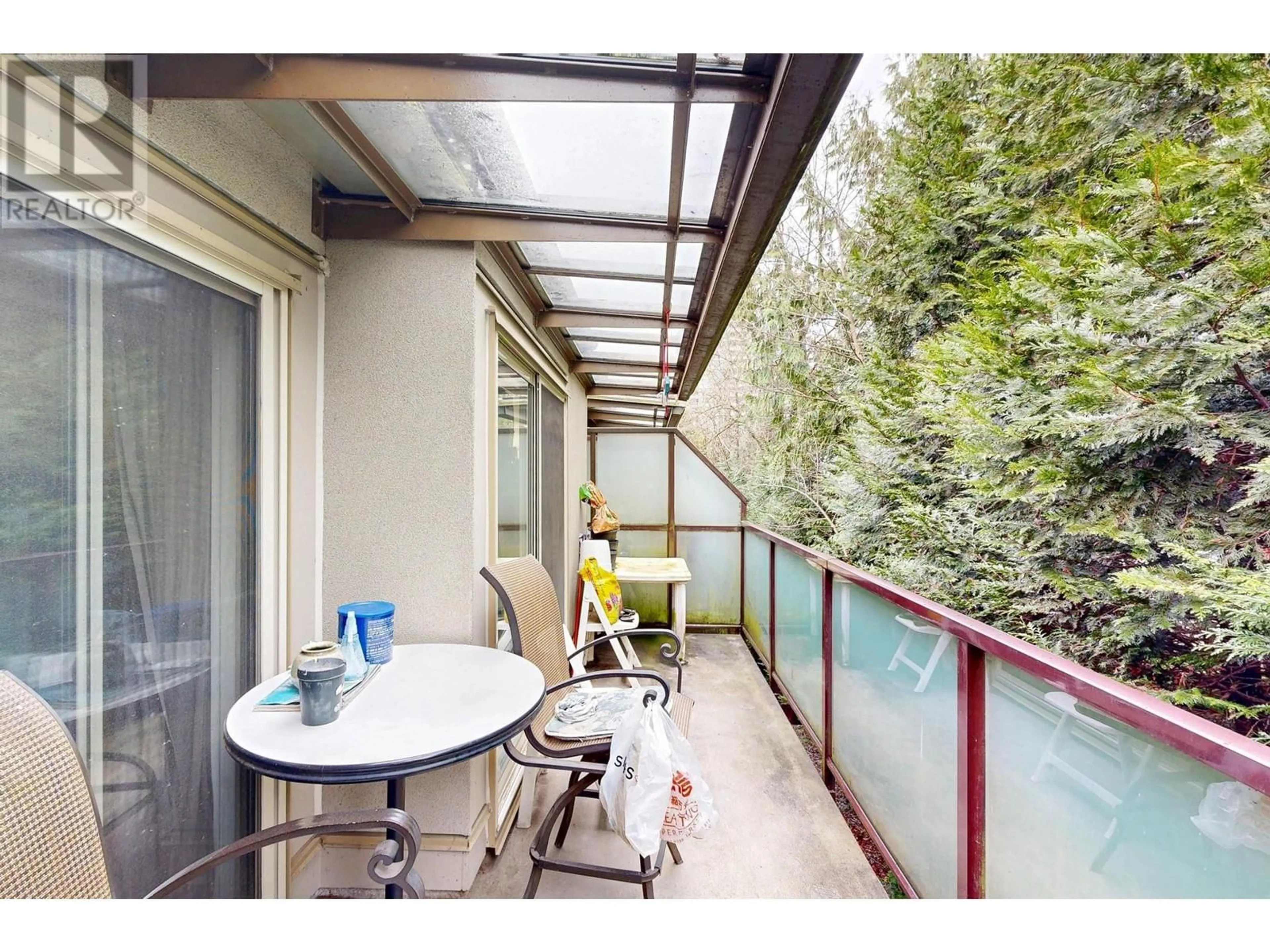 Balcony in the apartment, water/lake/river/ocean view for 311 4363 HALIFAX STREET, Burnaby British Columbia V5C5Z3