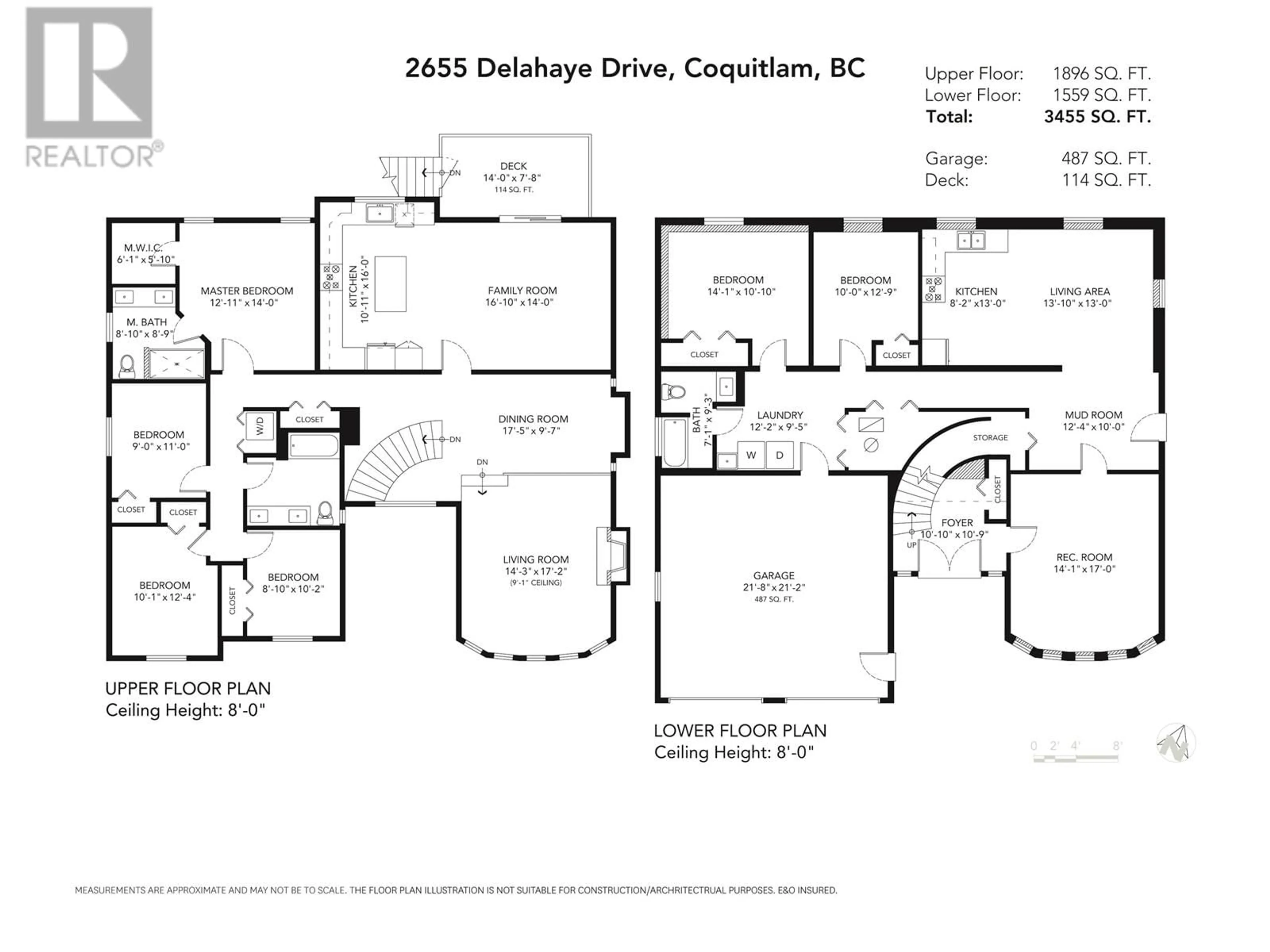 Floor plan for 2655 DELAHAYE DRIVE, Coquitlam British Columbia V3B7E7