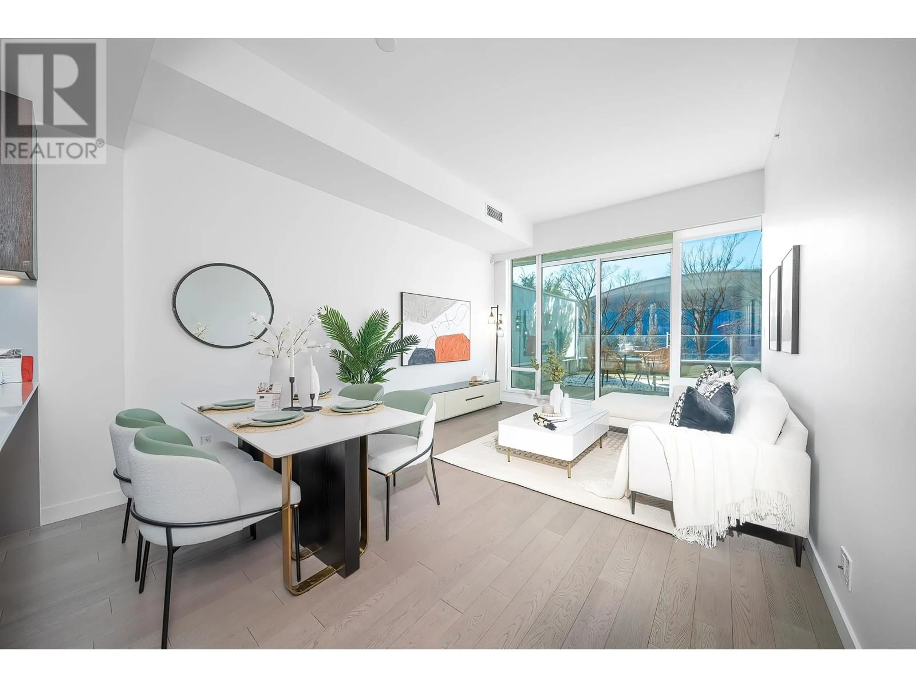 Living room with furniture, unknown for 206 - 6622 PEARSON WAY, Richmond British Columbia V7C0E4