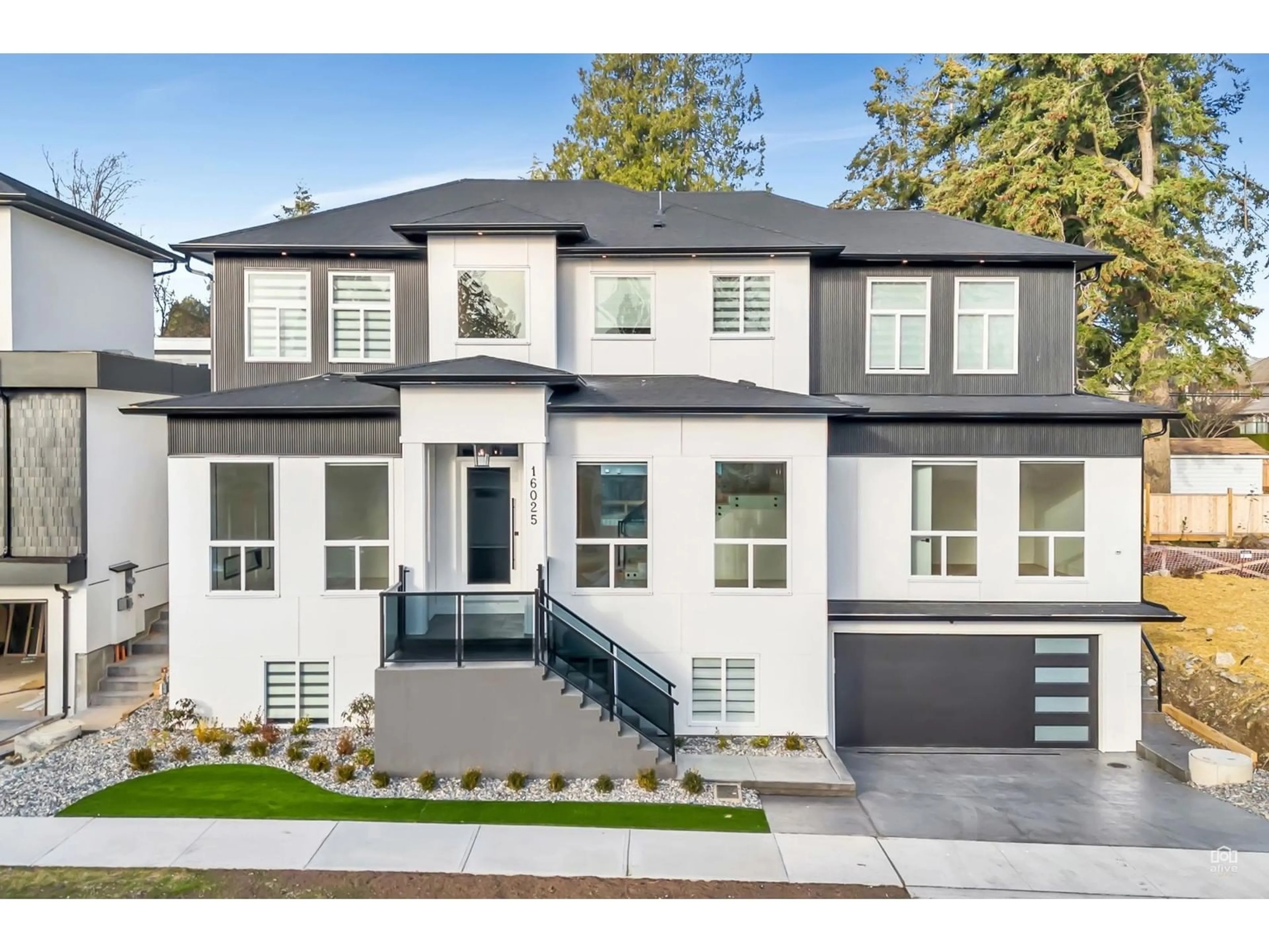 Home with brick exterior material, street for 16025 9A, Surrey British Columbia V4A4W5