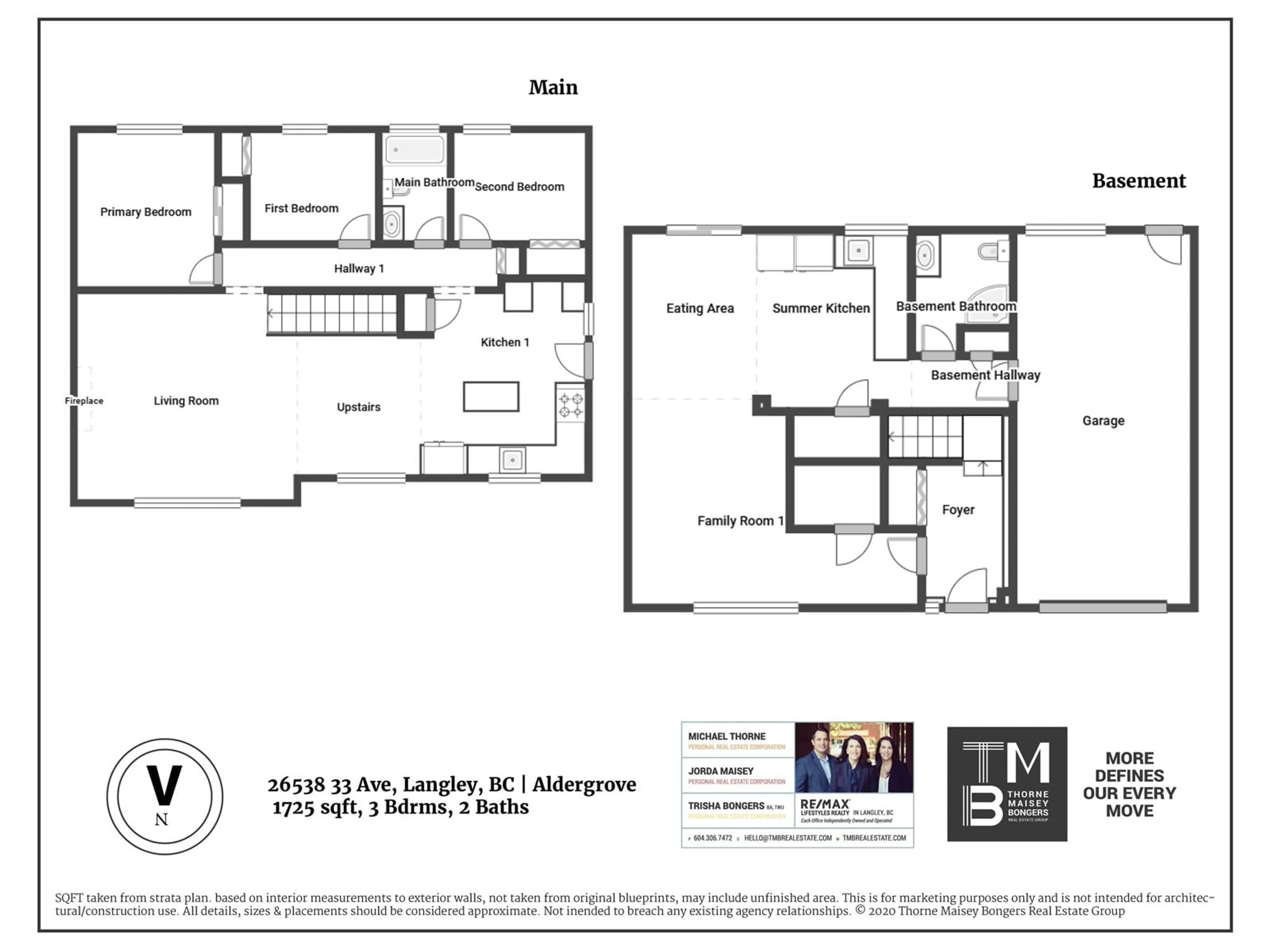 Floor plan for 26538 33 AVENUE, Langley British Columbia V4W3G2