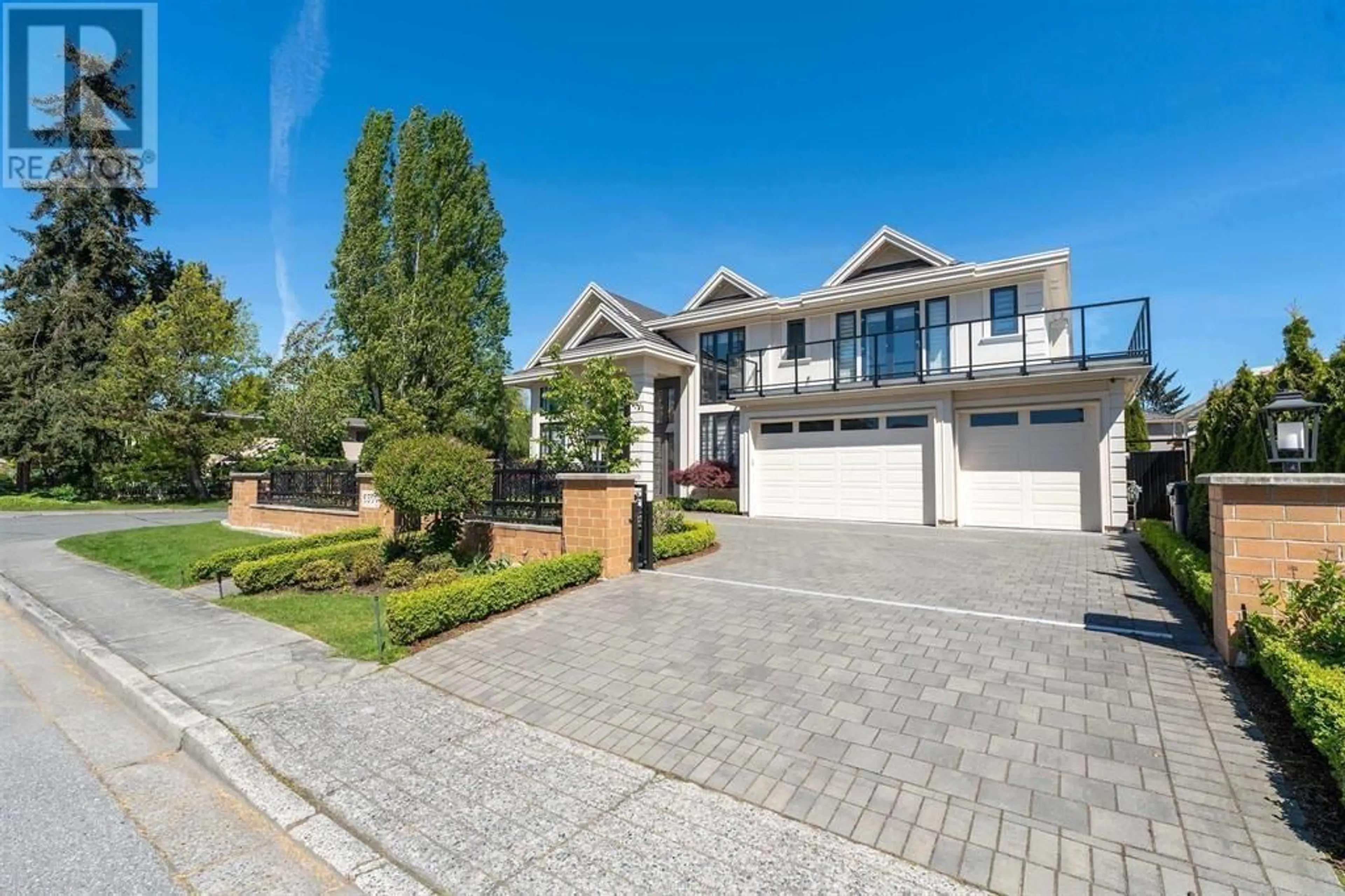 Home with brick exterior material, street for 6300 RIVERDALE DRIVE, Richmond British Columbia V7C2G1