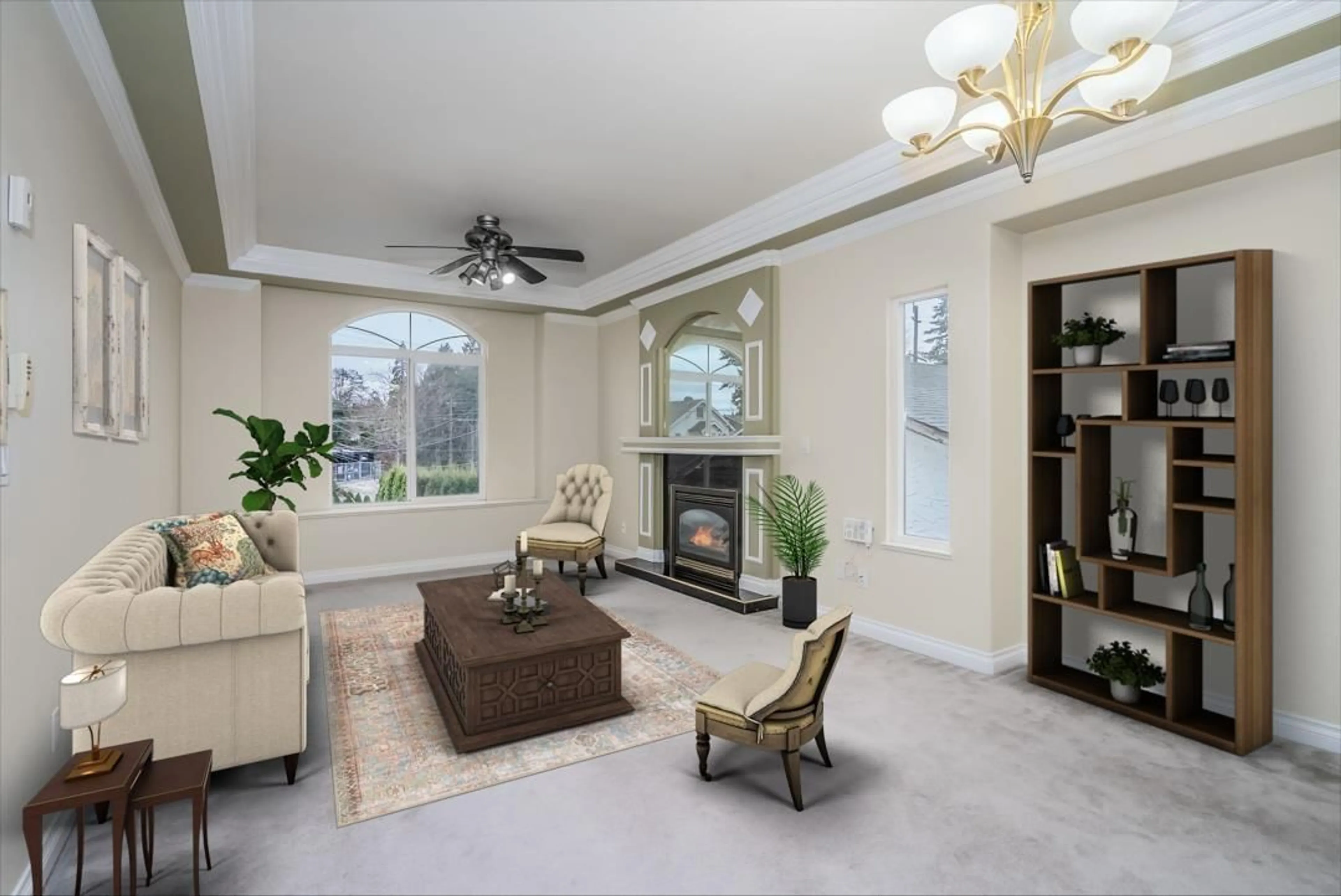 Living room with furniture, unknown for 11919 96, Surrey British Columbia V3V1W1