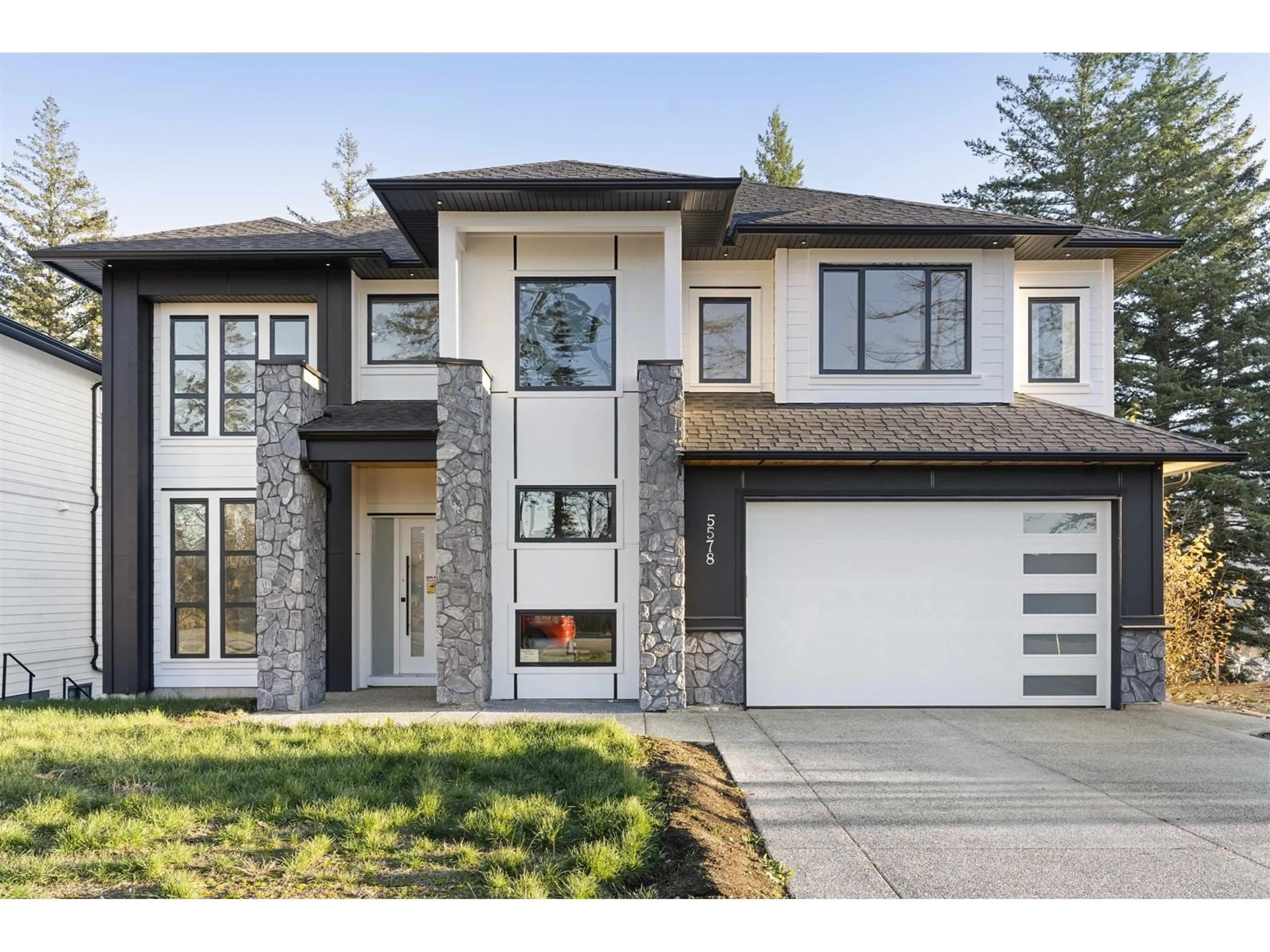 Home with brick exterior material, street for 5578 CRIMSON RIDGE|Promontory, Chilliwack British Columbia V2R6H7