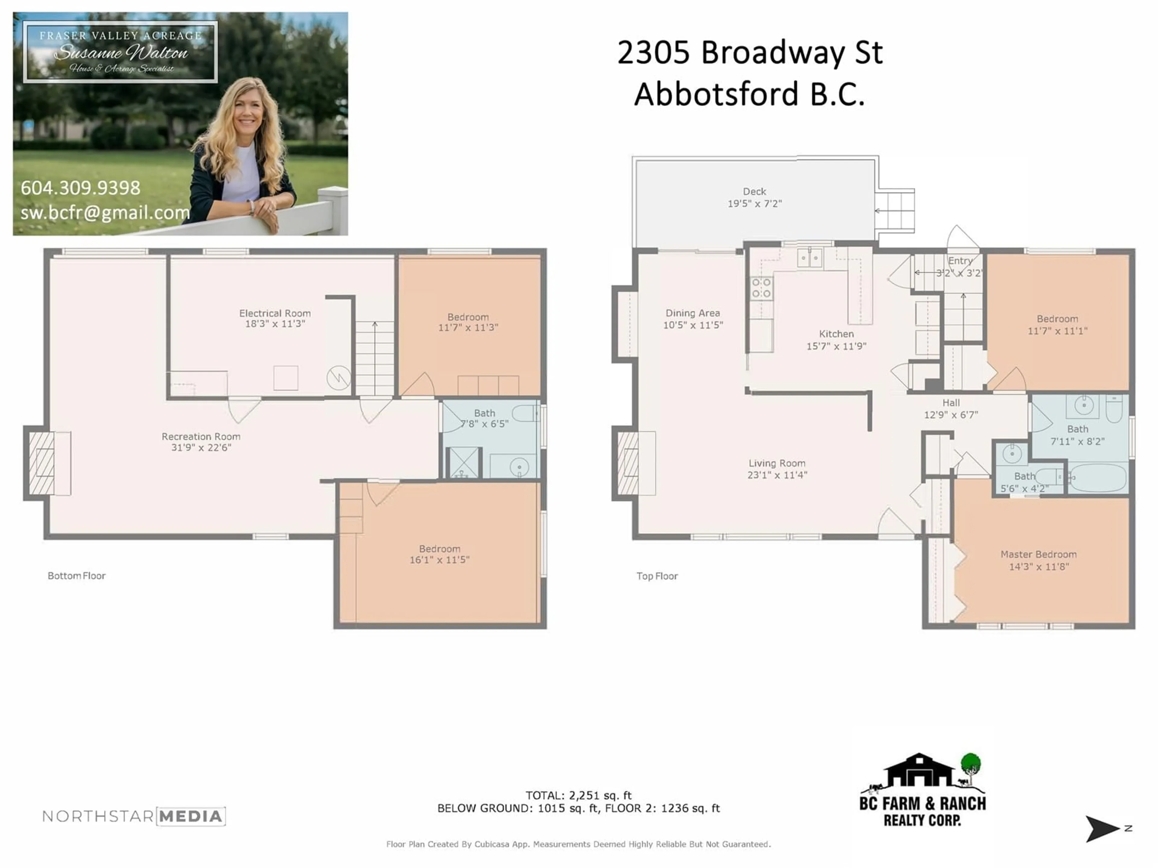 Floor plan for 2305 BROADWAY, Abbotsford British Columbia V2T3G6