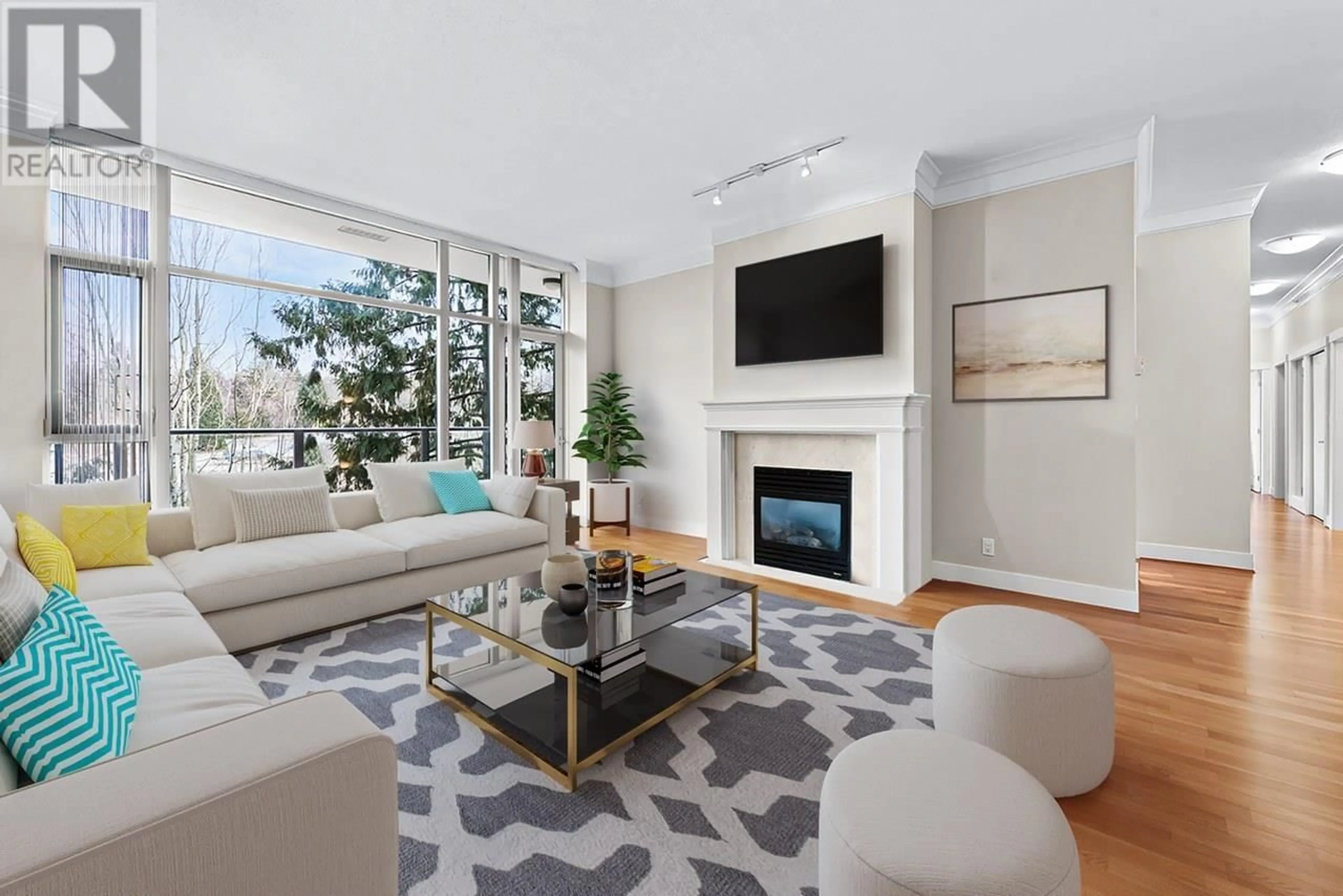 Living room with furniture, unknown for 610 - 4759 VALLEY DRIVE, Vancouver British Columbia V6J4B7