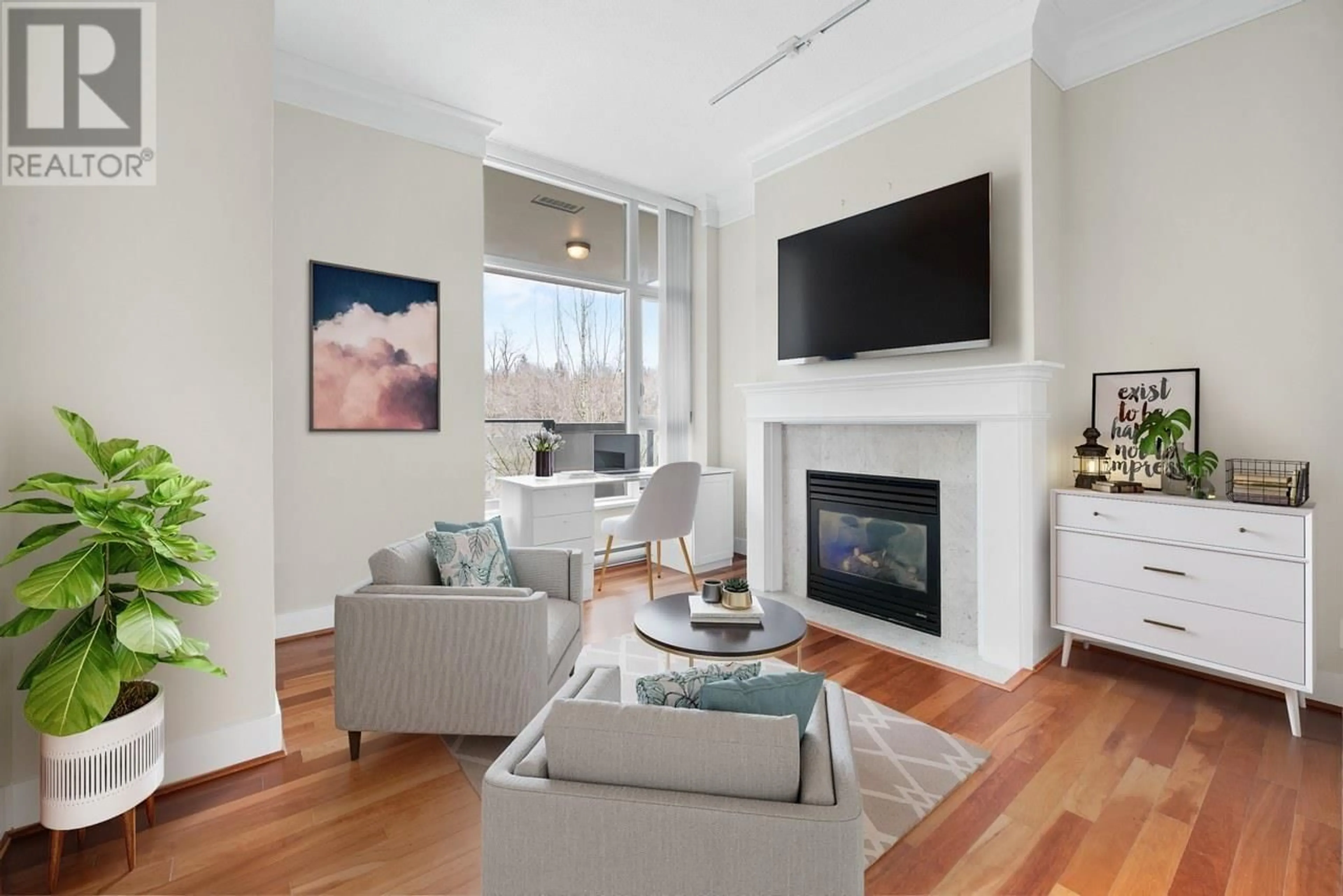 Living room with furniture, unknown for 610 - 4759 VALLEY DRIVE, Vancouver British Columbia V6J4B7
