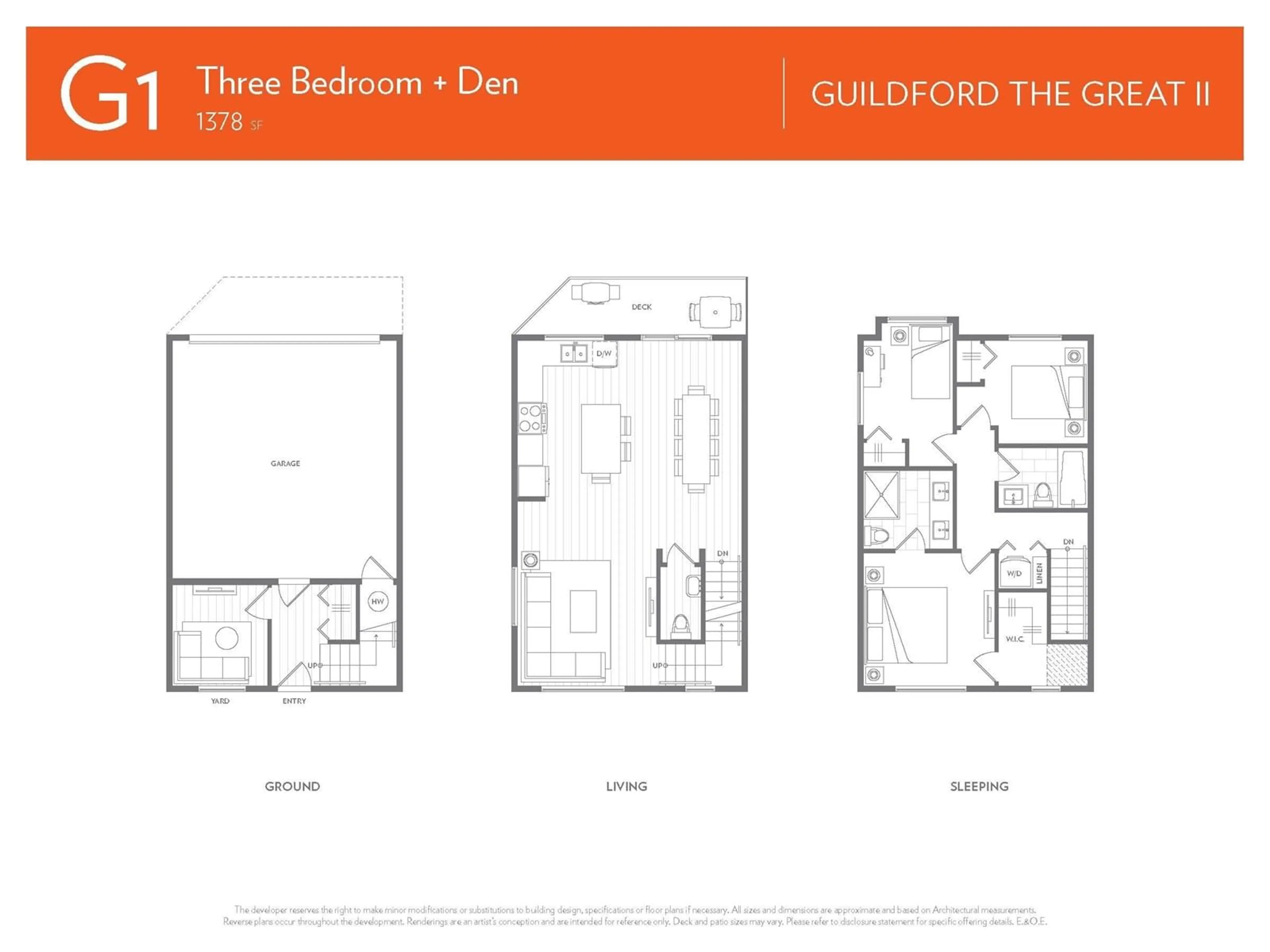 Floor plan for 18 15489 99A AVENUE, Surrey British Columbia V3R0G9