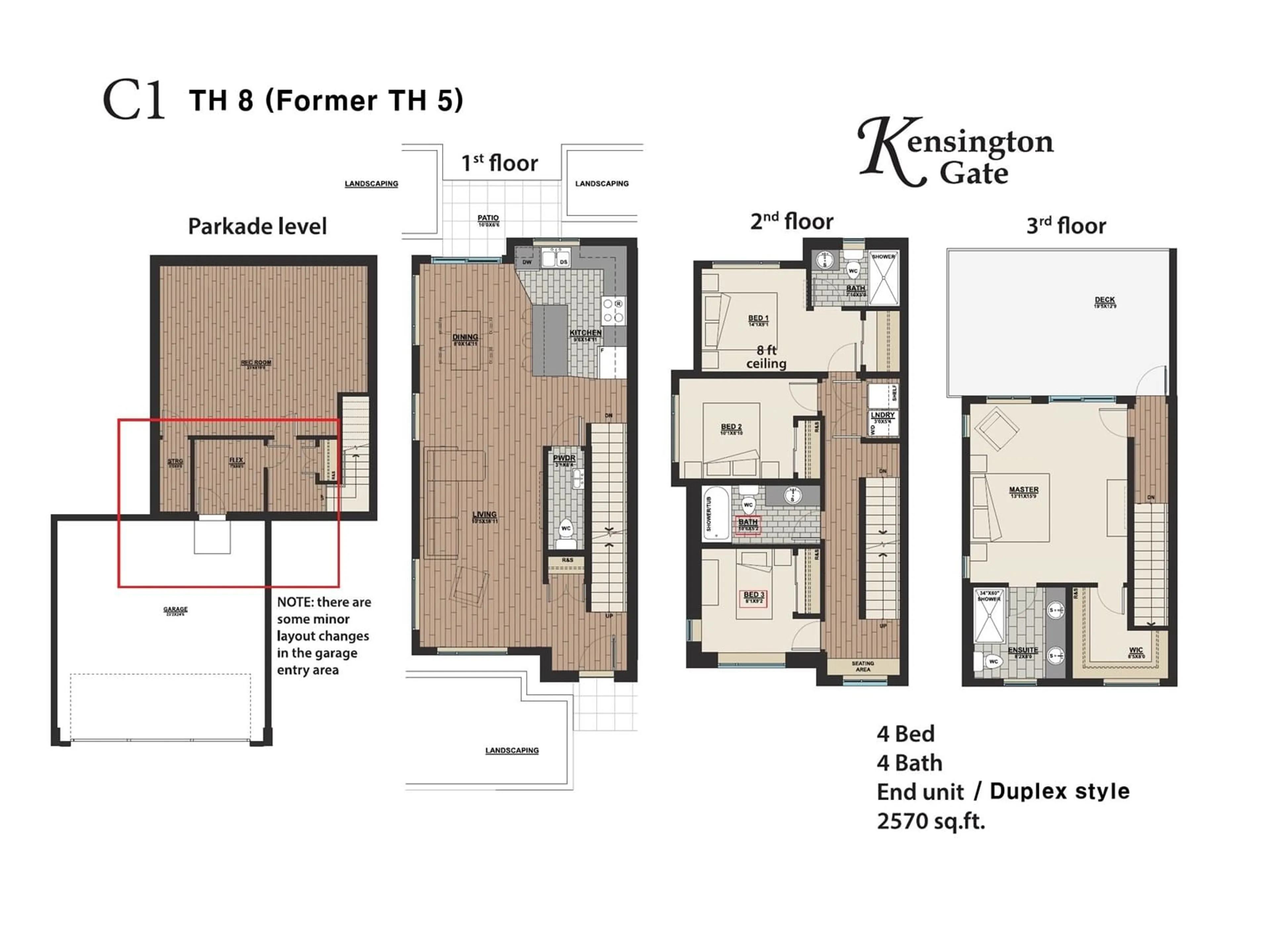 Floor plan for 8 - 20958 83, Langley British Columbia V2Y2C4