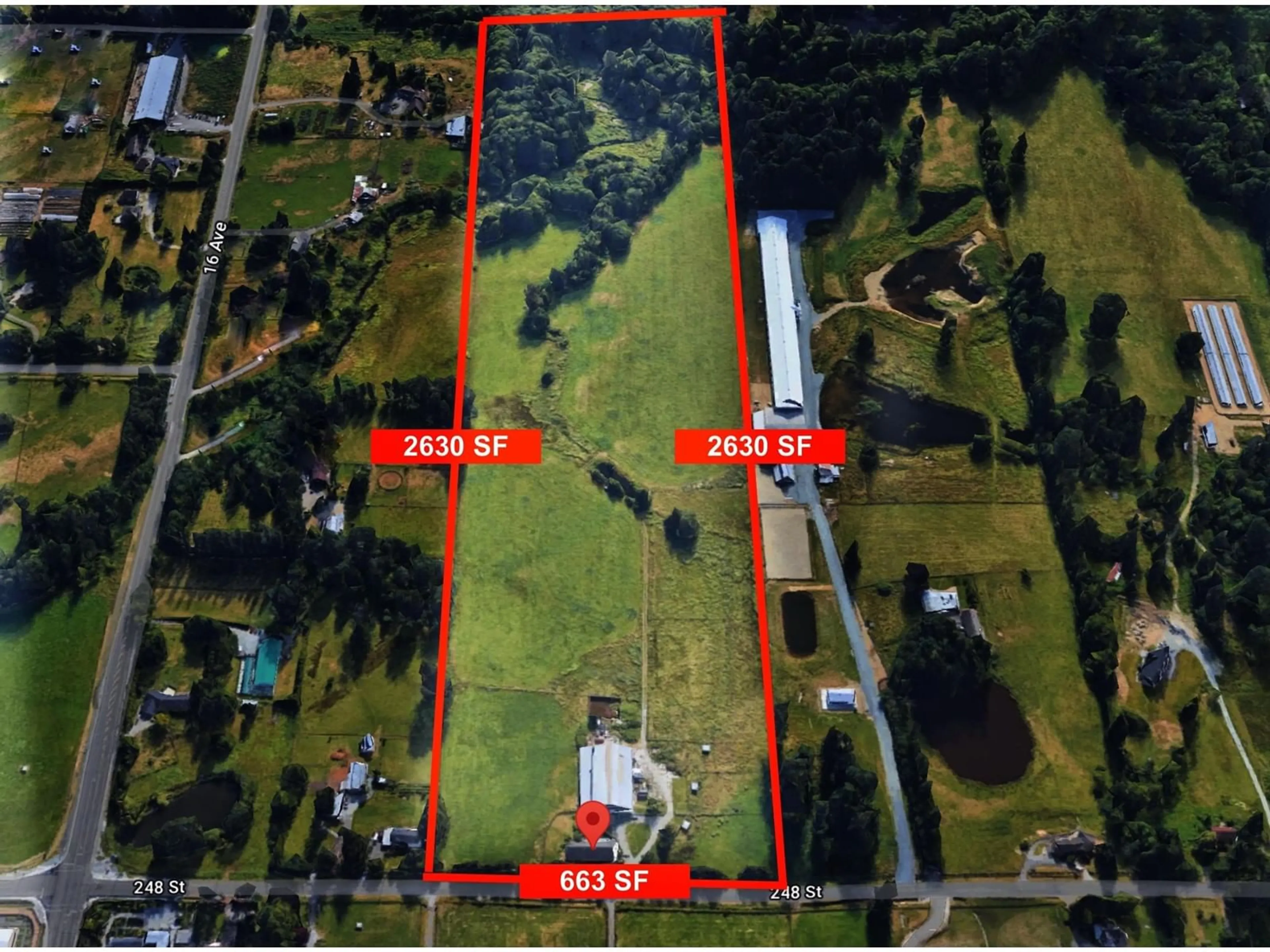 A pic from outside/outdoor area/front of a property/back of a property/a pic from drone, building for 1458 248 STREET, Langley British Columbia V4W2G2