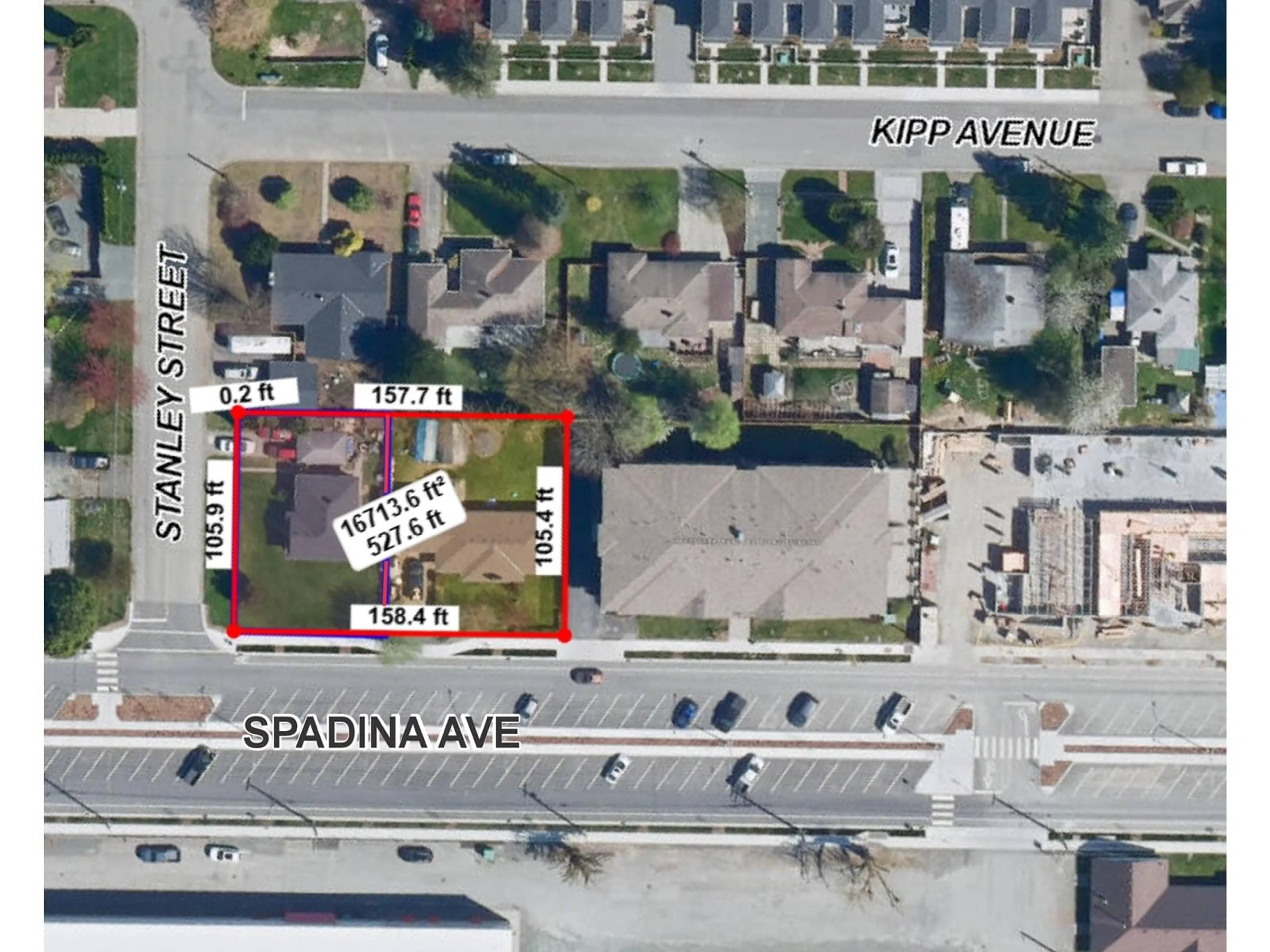 A pic from outside/outdoor area/front of a property/back of a property/a pic from drone, street for 9370 STANLEY STREET, Chilliwack British Columbia V2P3Y6