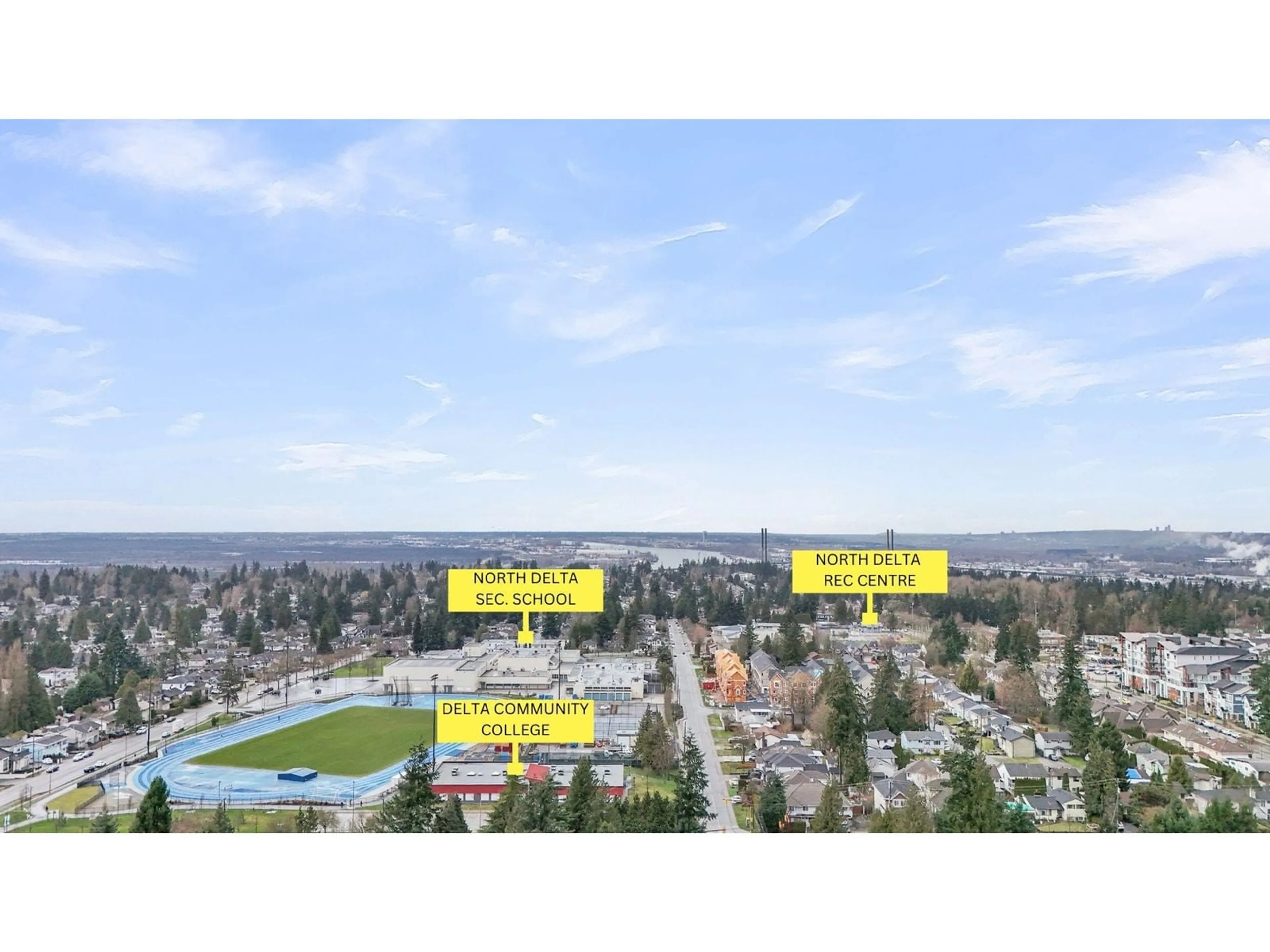A pic from outside/outdoor area/front of a property/back of a property/a pic from drone, unknown for 11717 82B, Delta British Columbia V4C2E8