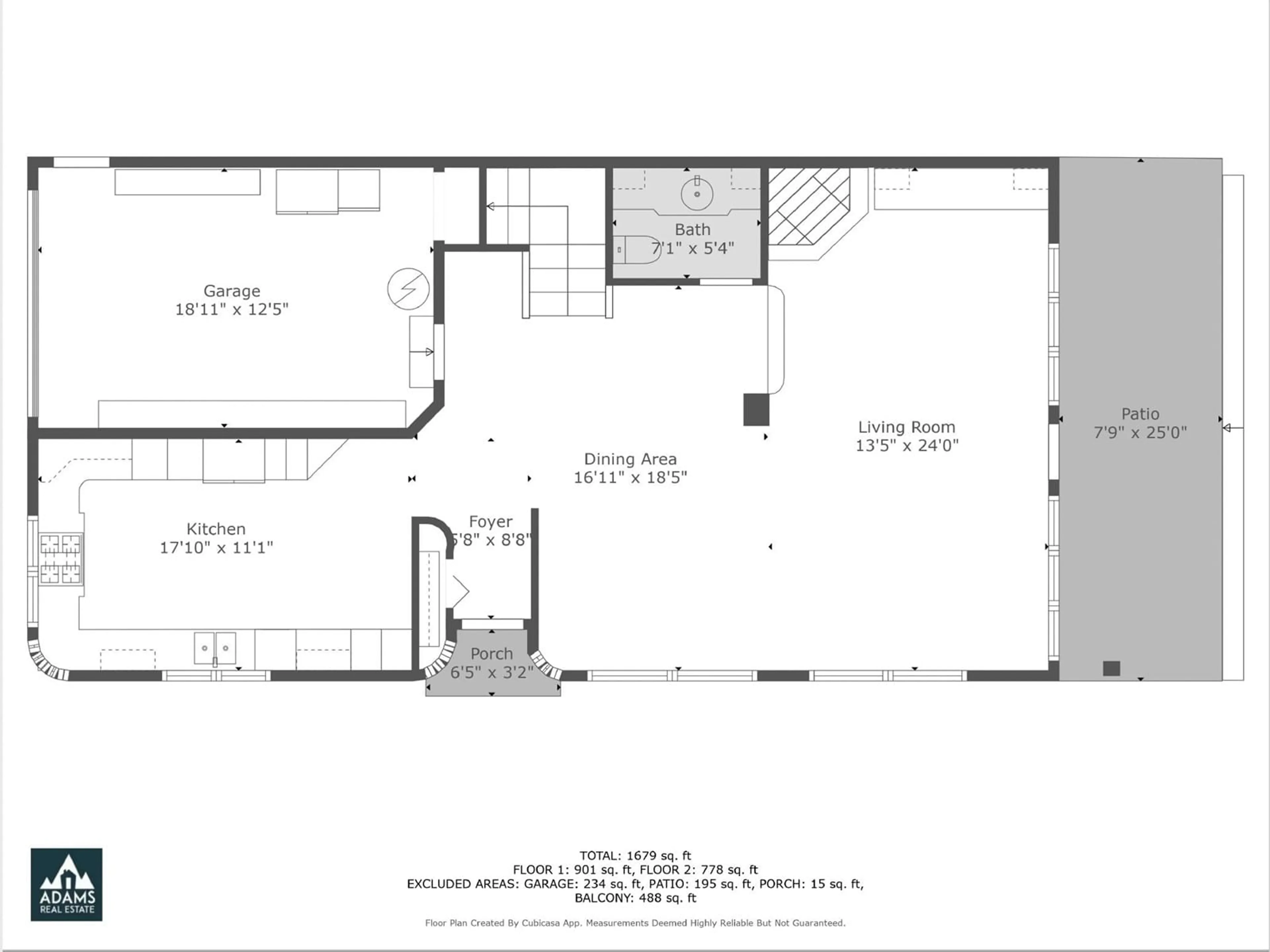 Floor plan for 106 FIRST AVENUE, Cultus Lake British Columbia V2R4Y4