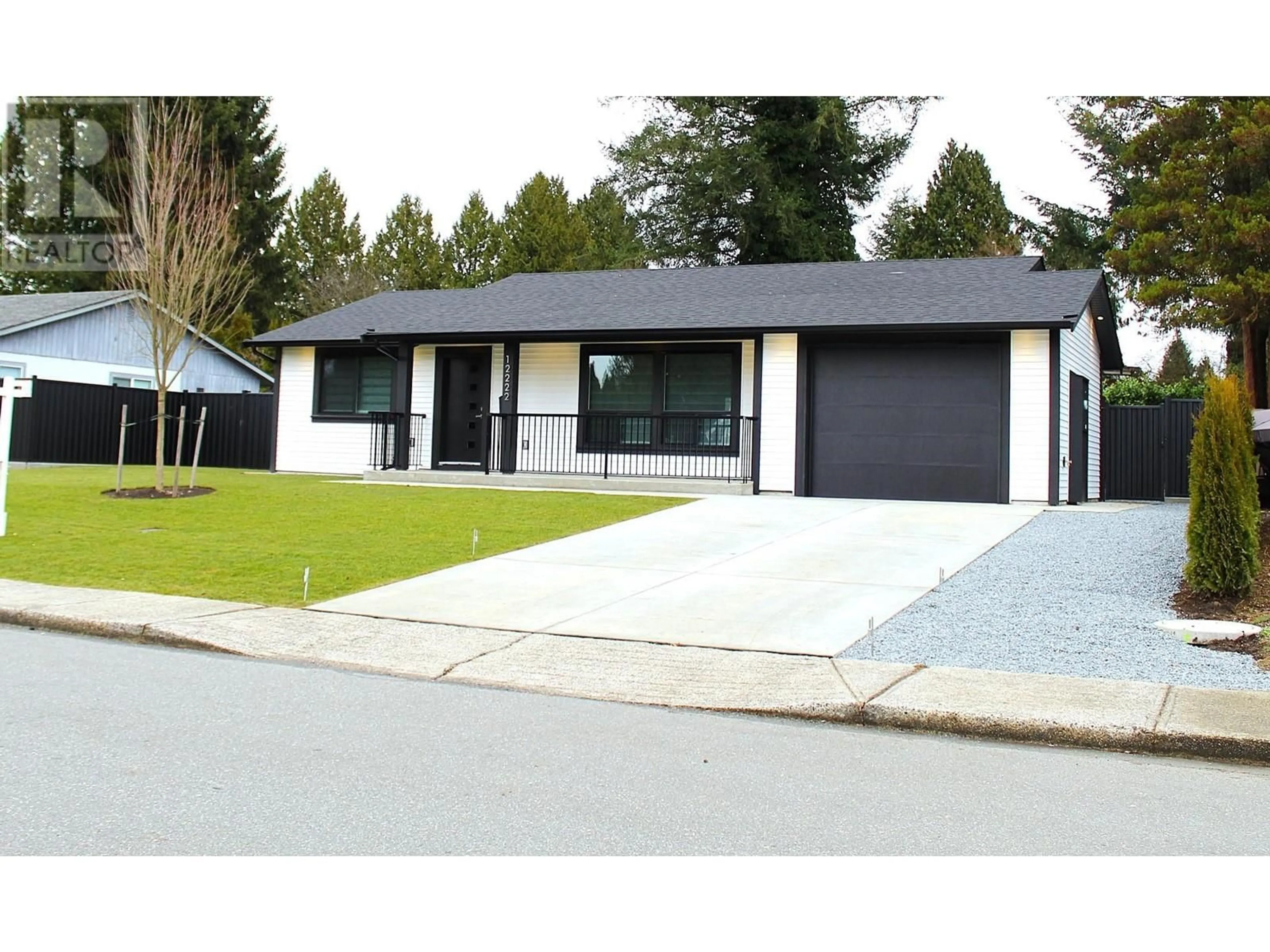 Home with vinyl exterior material, street for 12222 211 STREET, Maple Ridge British Columbia V2X8C9