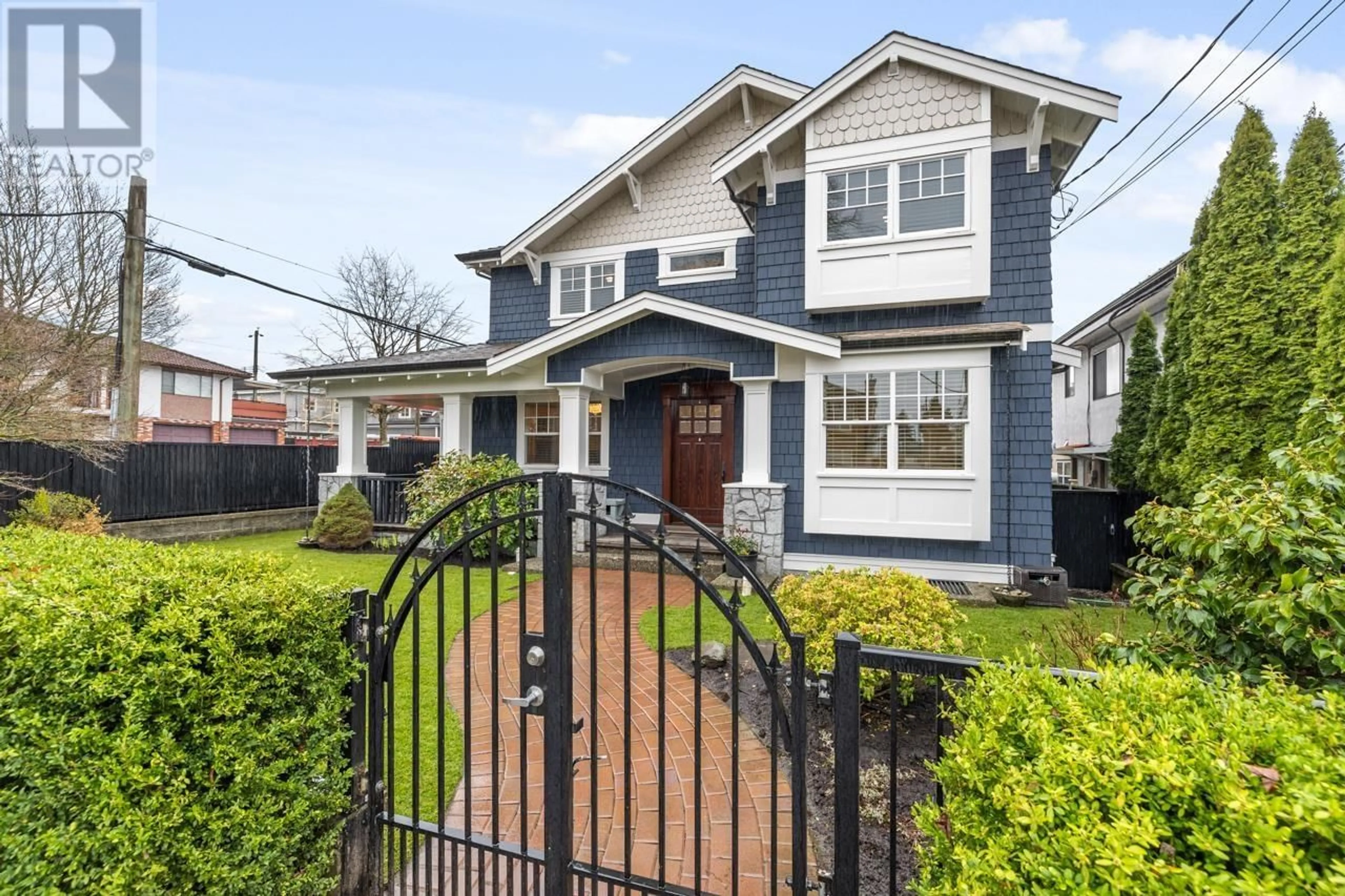 Home with brick exterior material, street for 3228 45TH AVENUE, Vancouver British Columbia V5R3E3