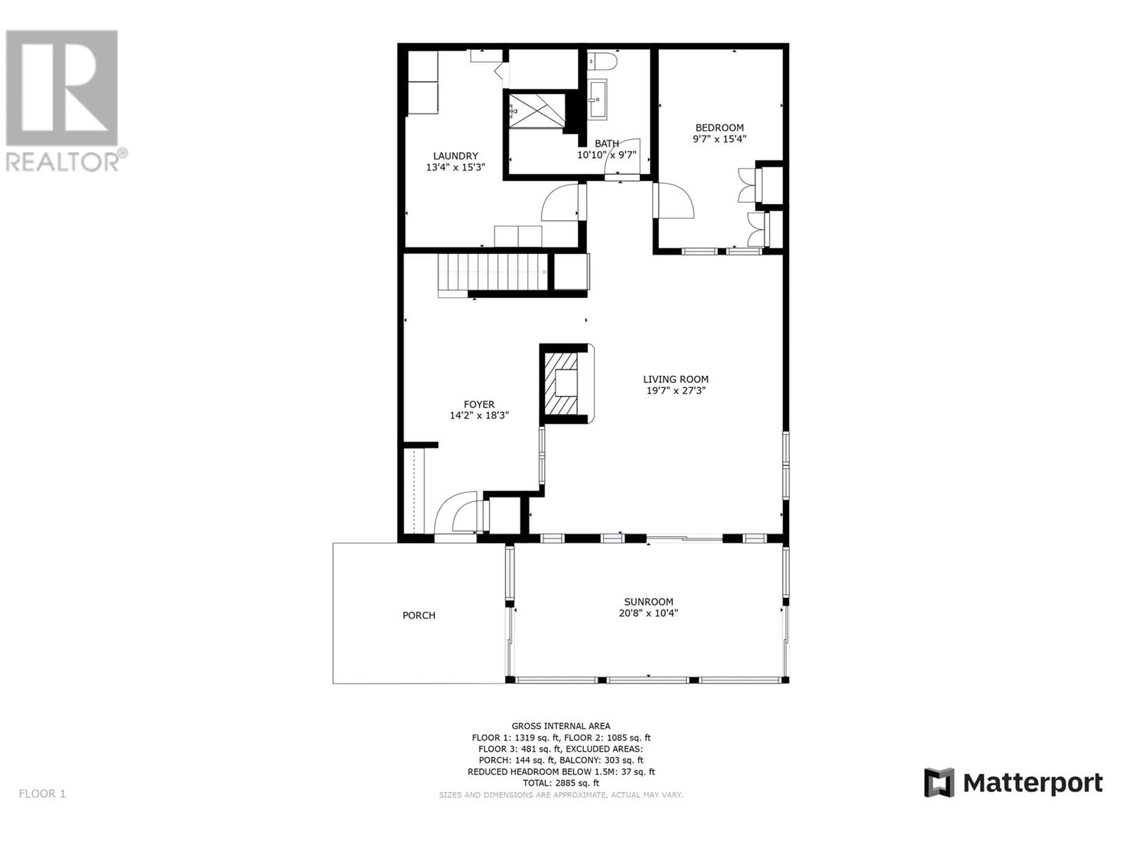 Floor plan for 3796 EMERALD CRESCENT, Lac La Hache British Columbia V0K1T0