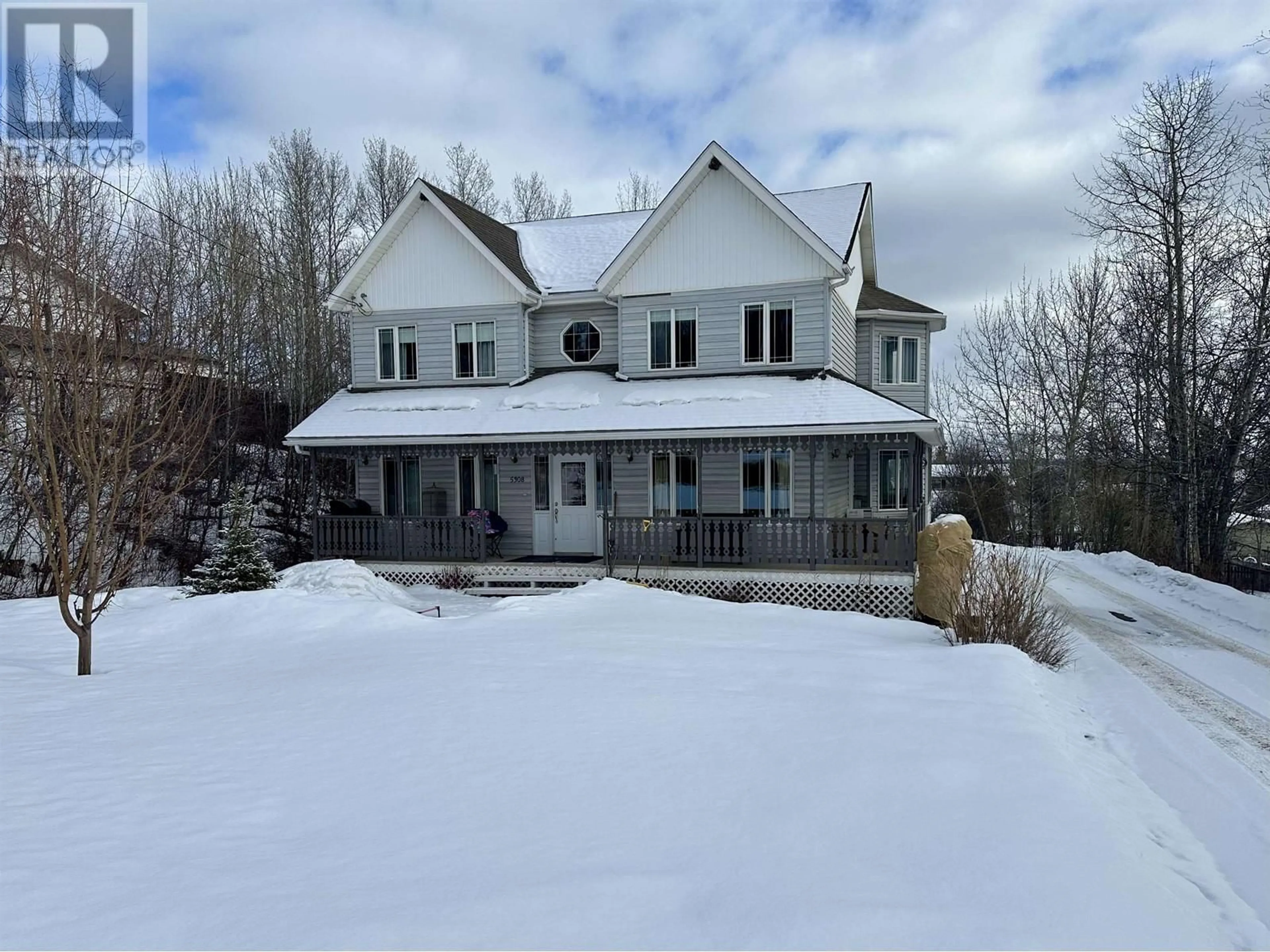 A pic from outside/outdoor area/front of a property/back of a property/a pic from drone, unknown for 5308 51 STREET, Fort Nelson British Columbia V0C1R0