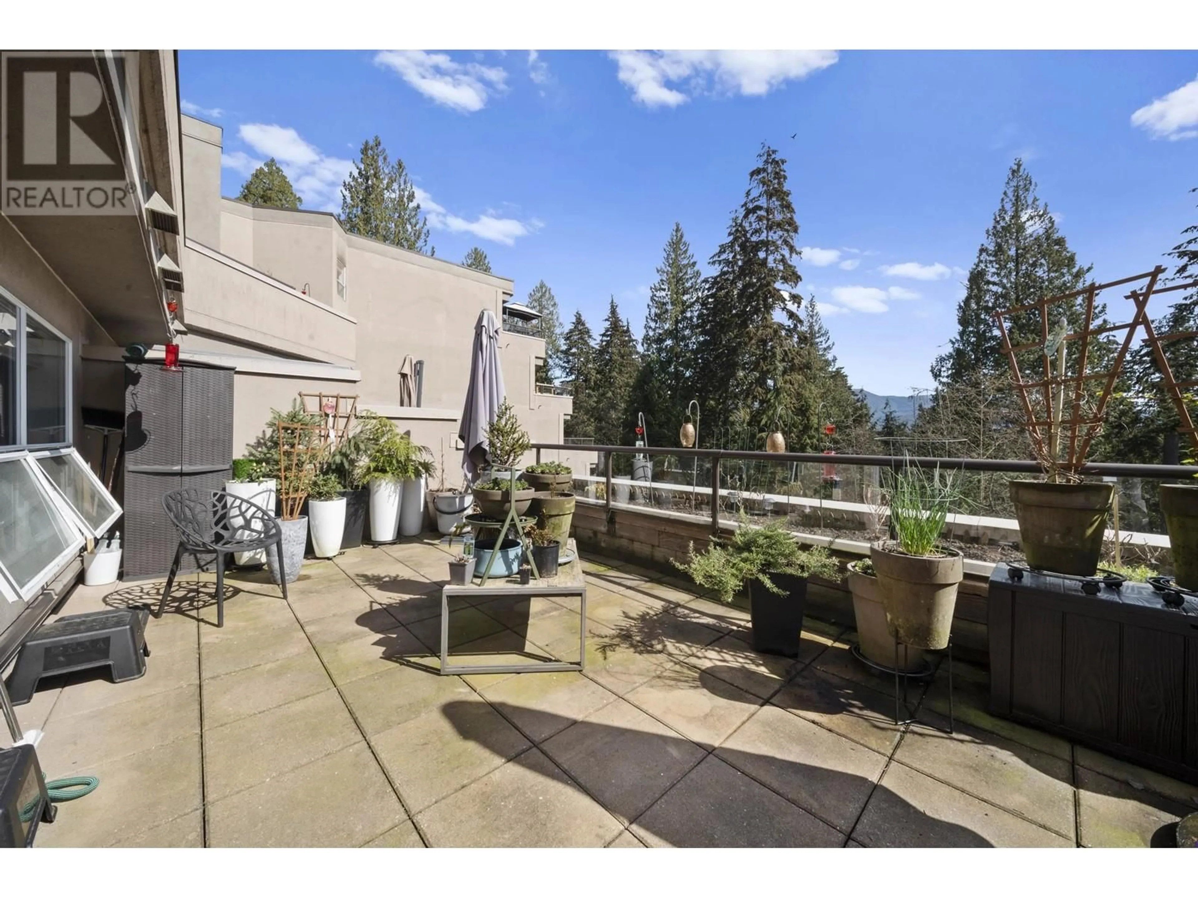 Patio, mountain view for 505 - 1500 OSTLER COURT, North Vancouver British Columbia V7G2S2