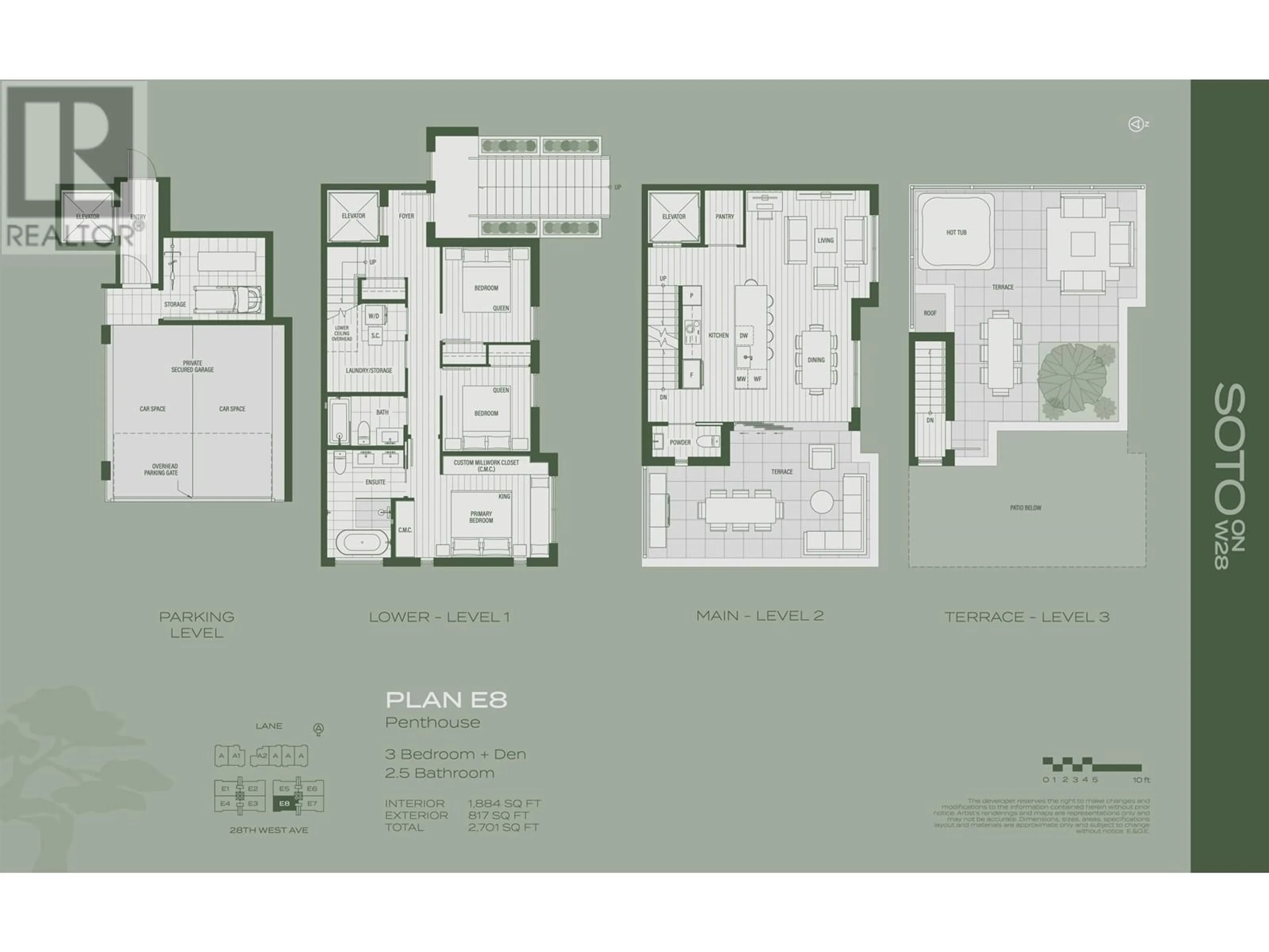 Floor plan for 202 - 539 28TH AVENUE, Vancouver British Columbia V5Z2H2
