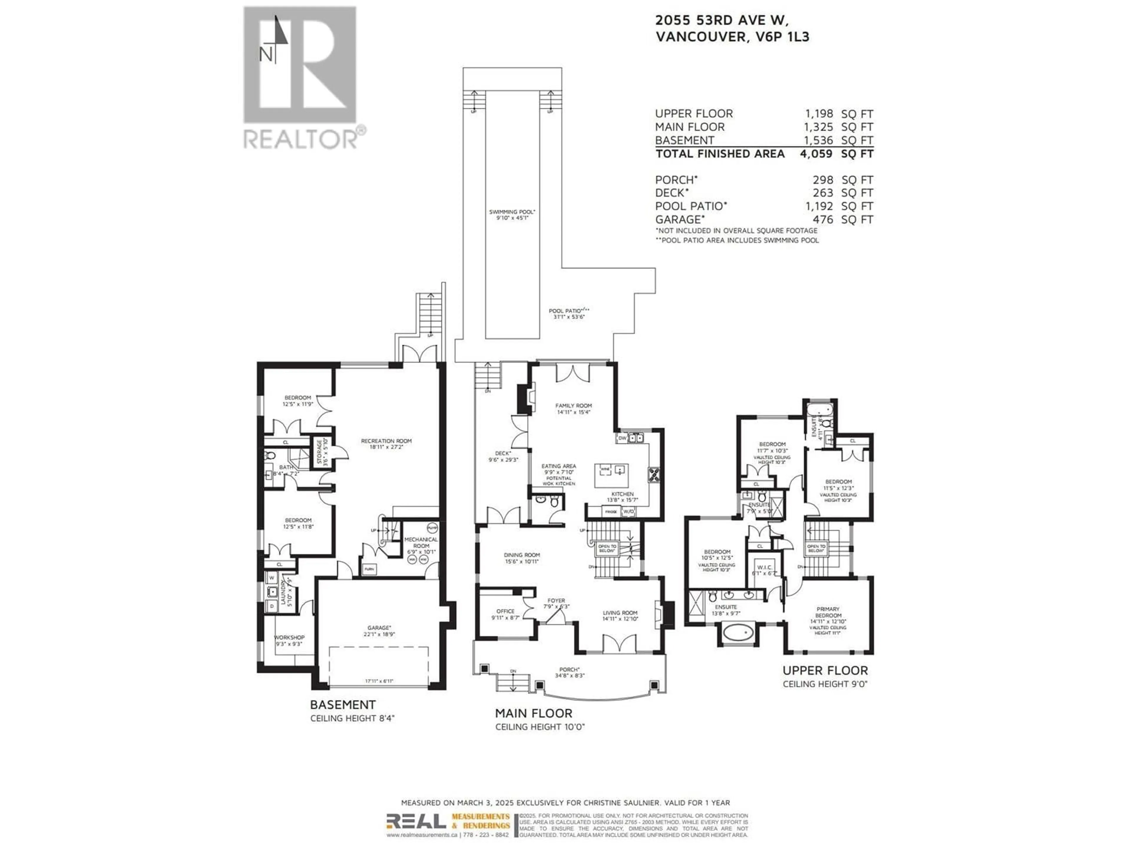 Floor plan for 2055 W 53RD AVENUE, Vancouver British Columbia V6P1L3