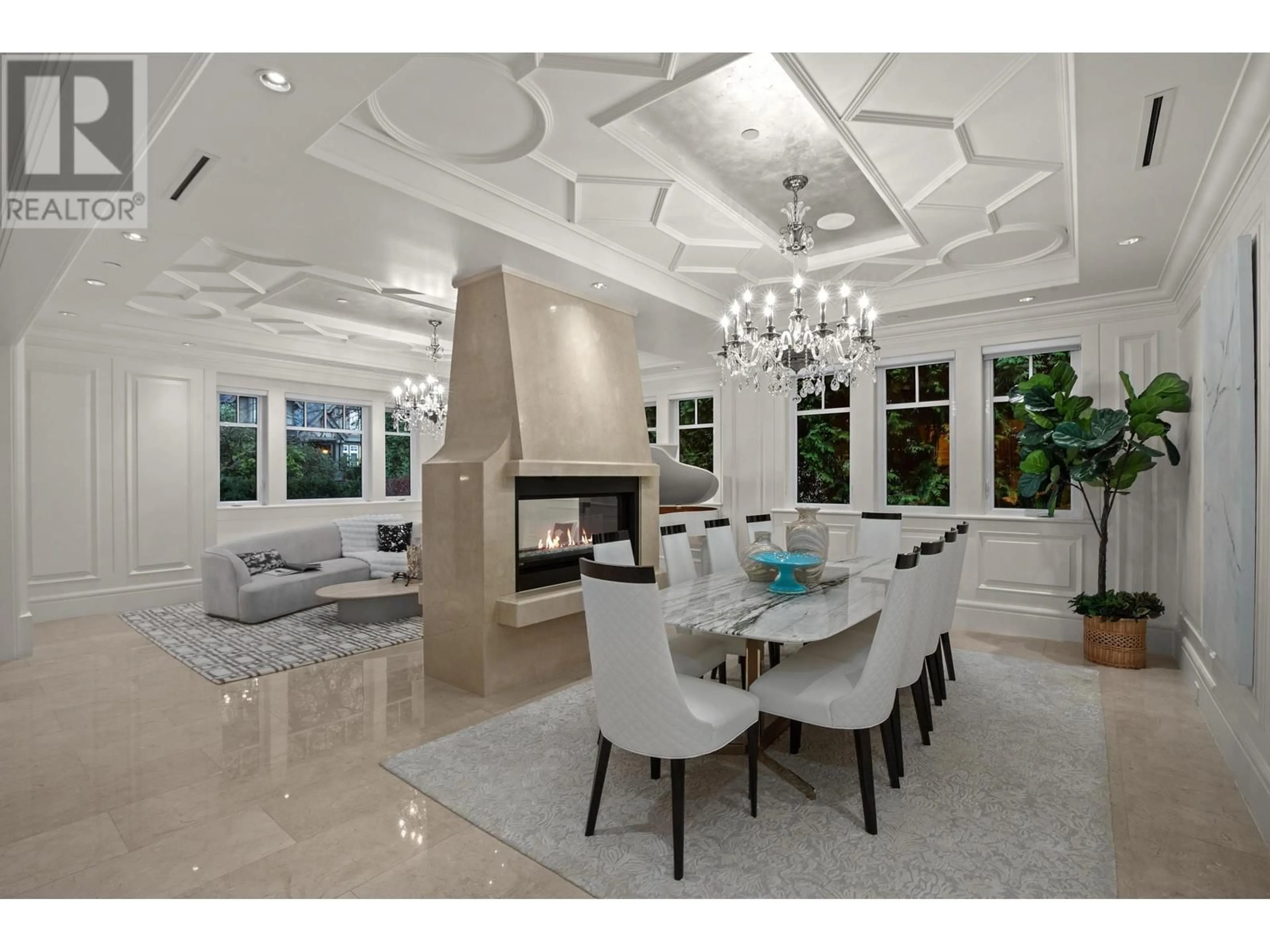 Dining room, ceramic/tile floor for 4311 PINE CRESCENT, Vancouver British Columbia V6J4K9