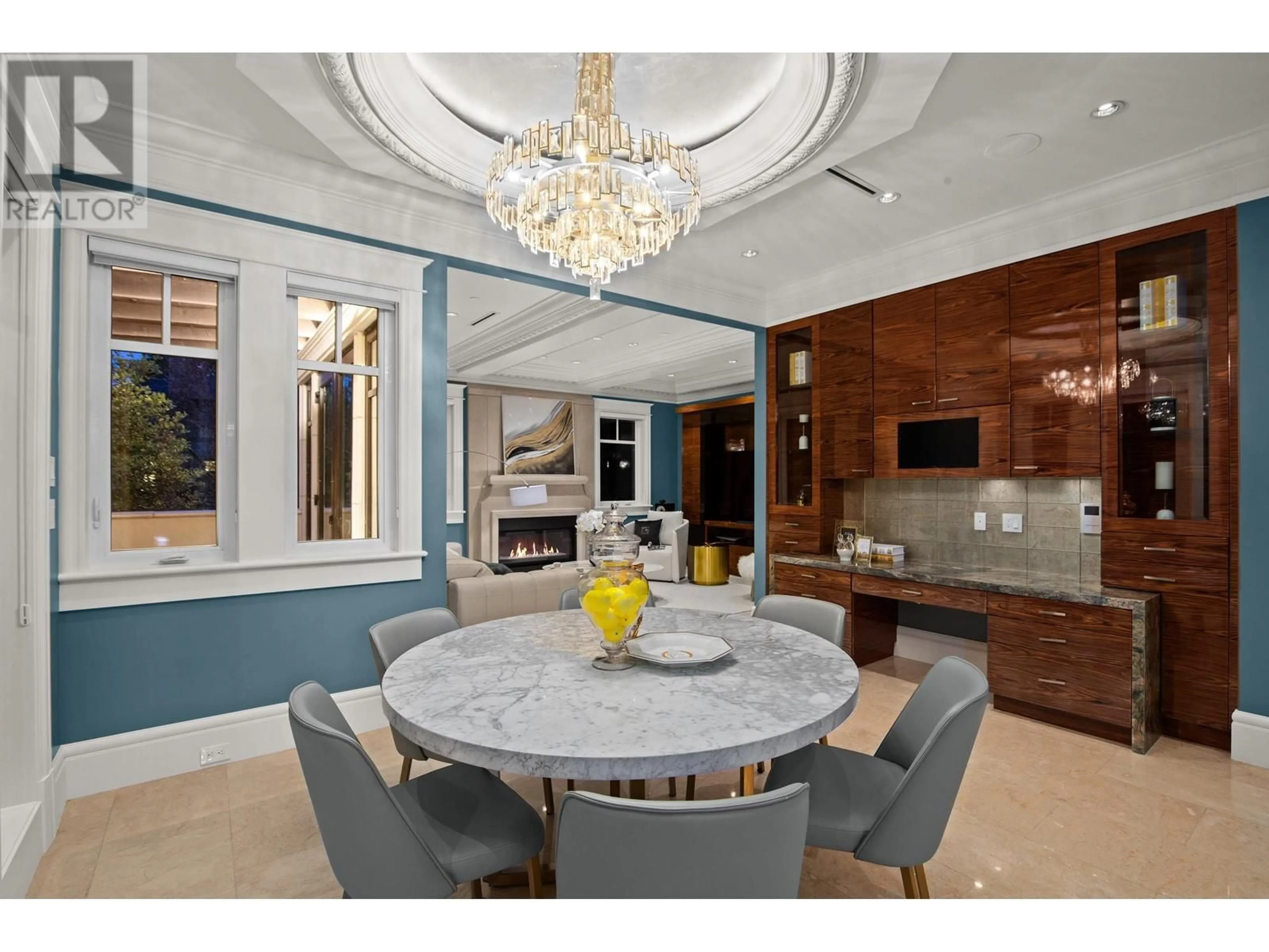 Dining room, ceramic/tile floor for 4311 PINE CRESCENT, Vancouver British Columbia V6J4K9