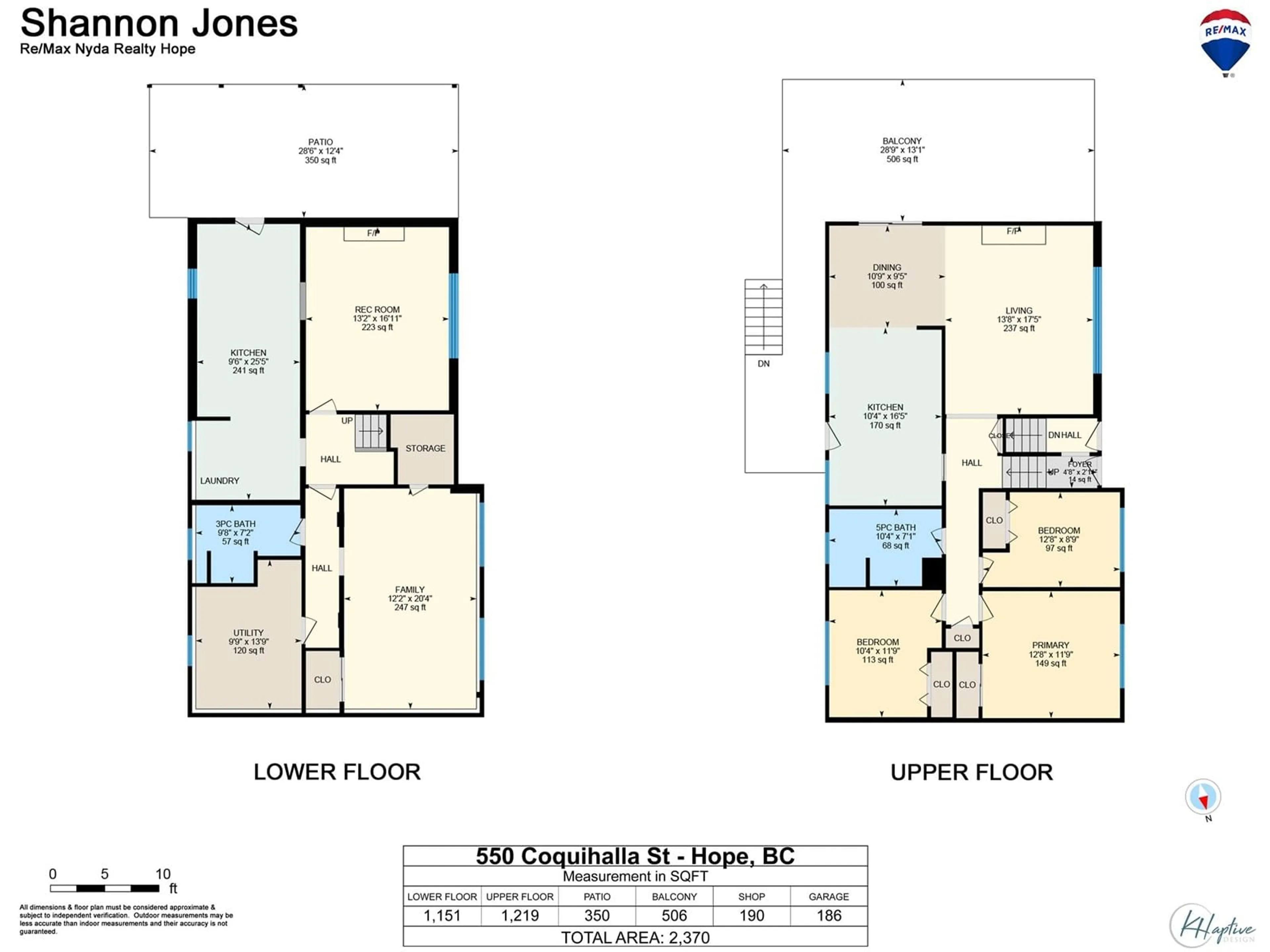 Floor plan for 550 COQUIHALLA STREET, Hope British Columbia V0X1L0