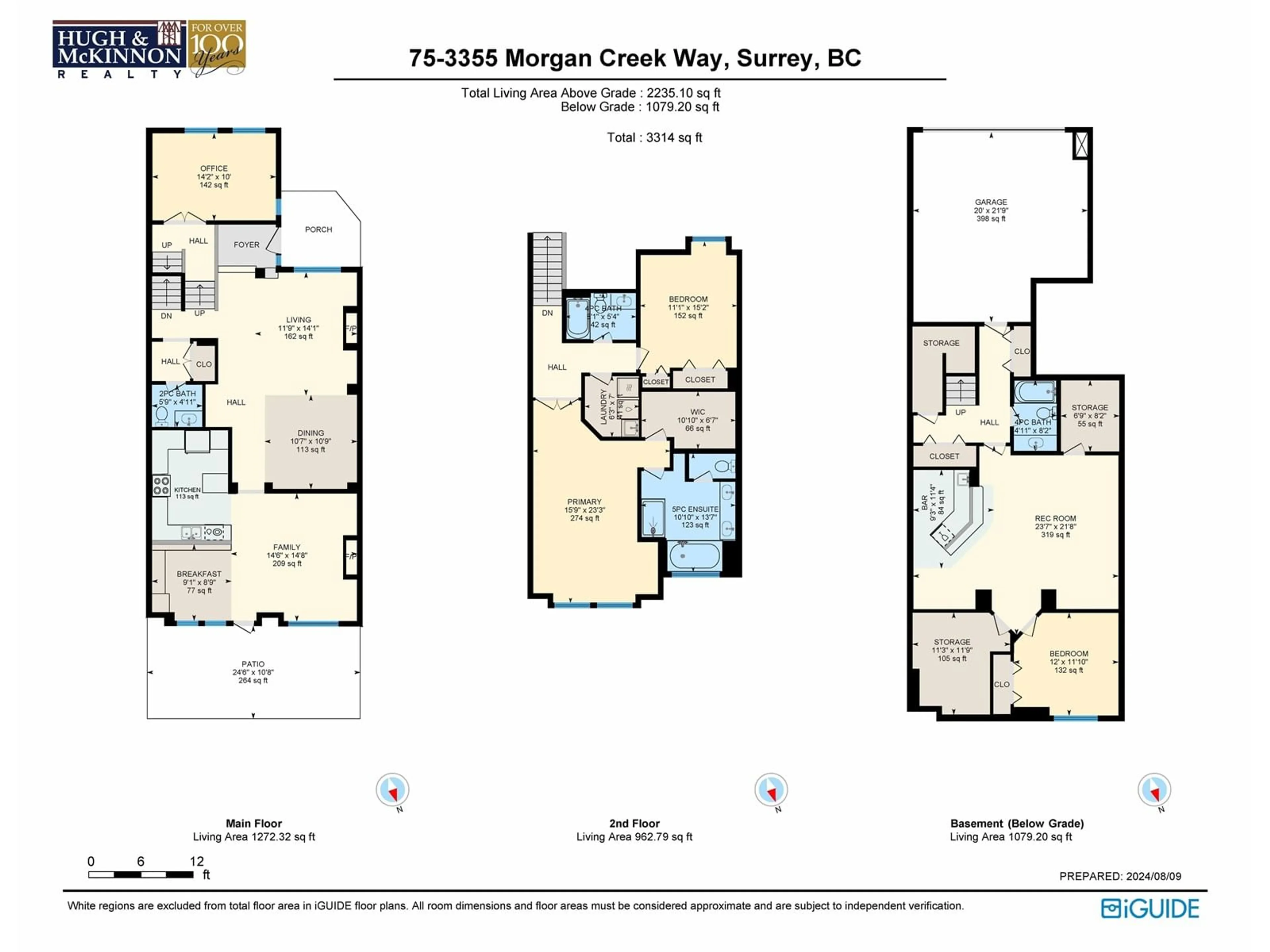 Floor plan for 75 3355 MORGAN CREEK WAY, Surrey British Columbia V3Z0J9