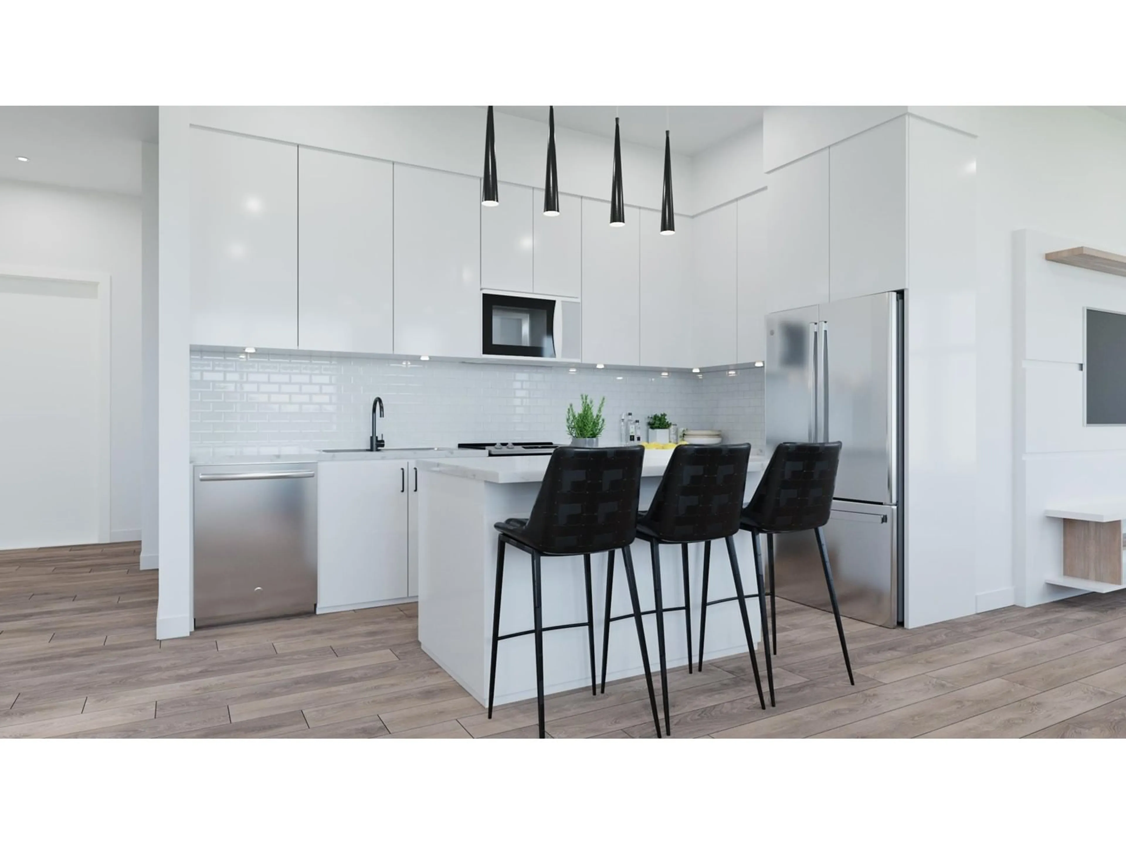 Open concept kitchen, unknown for 313 - 163 175A, Surrey British Columbia V0V0V0