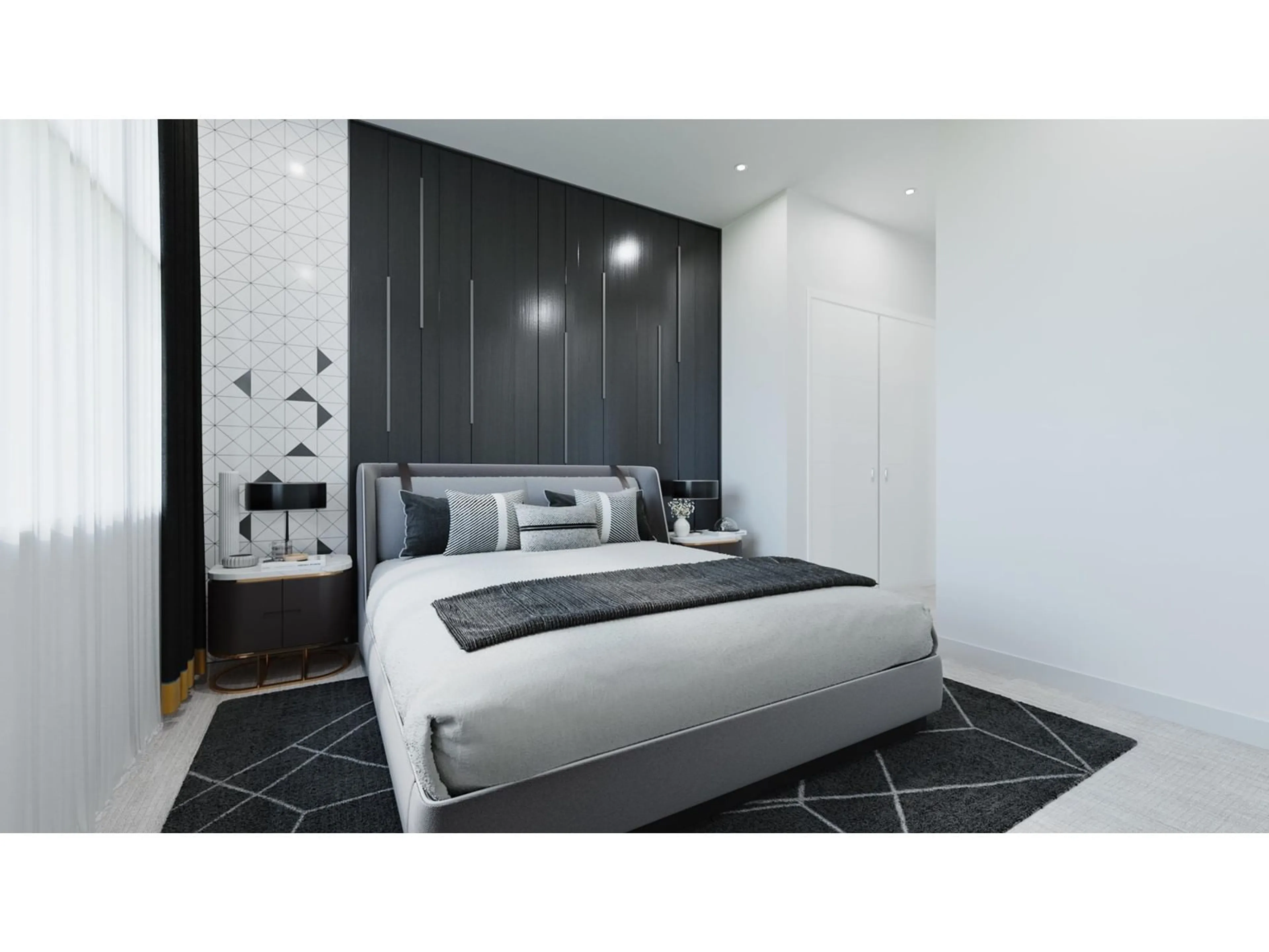 Bedroom with bed, unknown for 313 - 163 175A, Surrey British Columbia V0V0V0