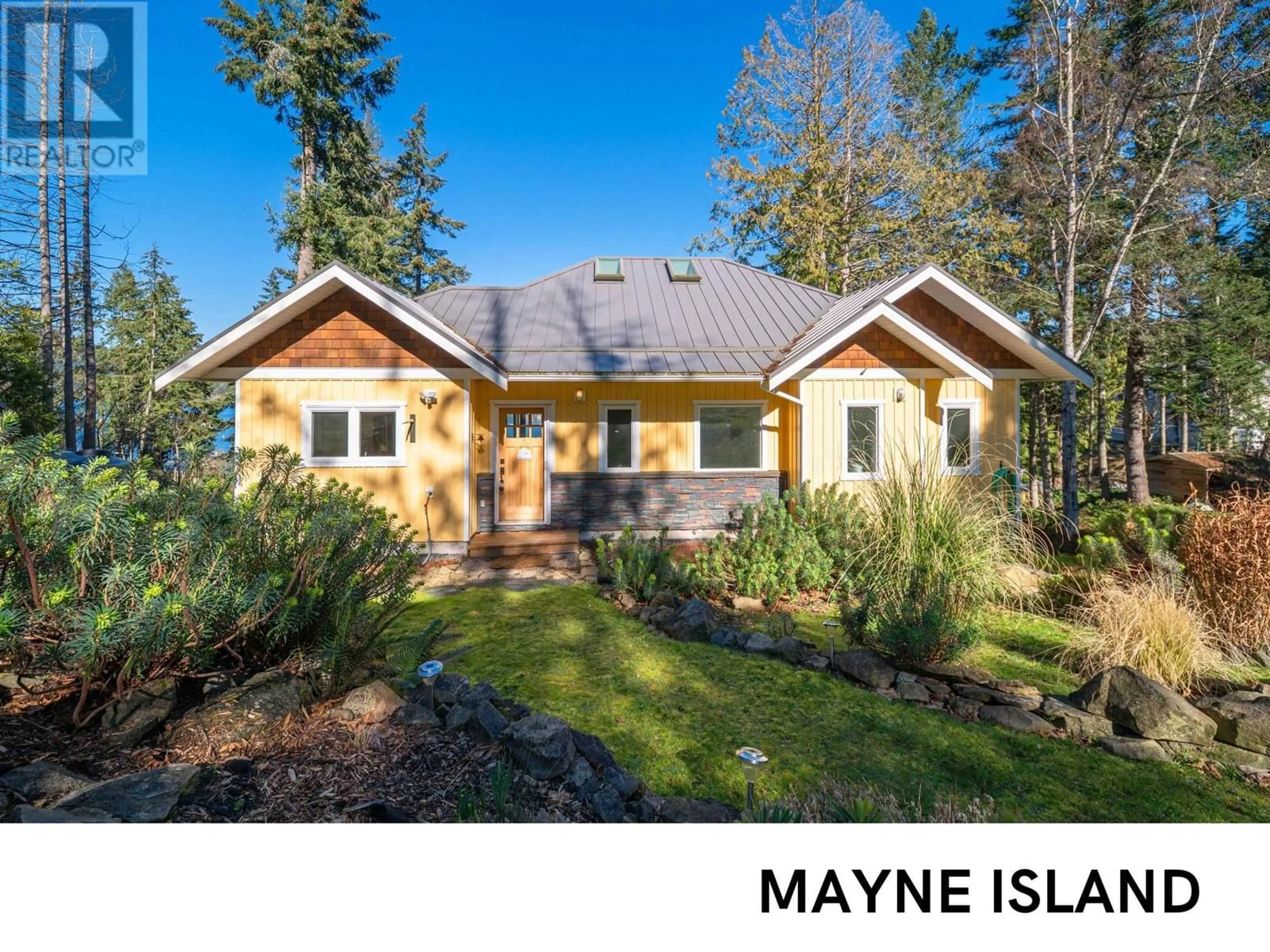 Home with vinyl exterior material, unknown for 225 MARINERS WAY, Mayne Island British Columbia V0N2J2