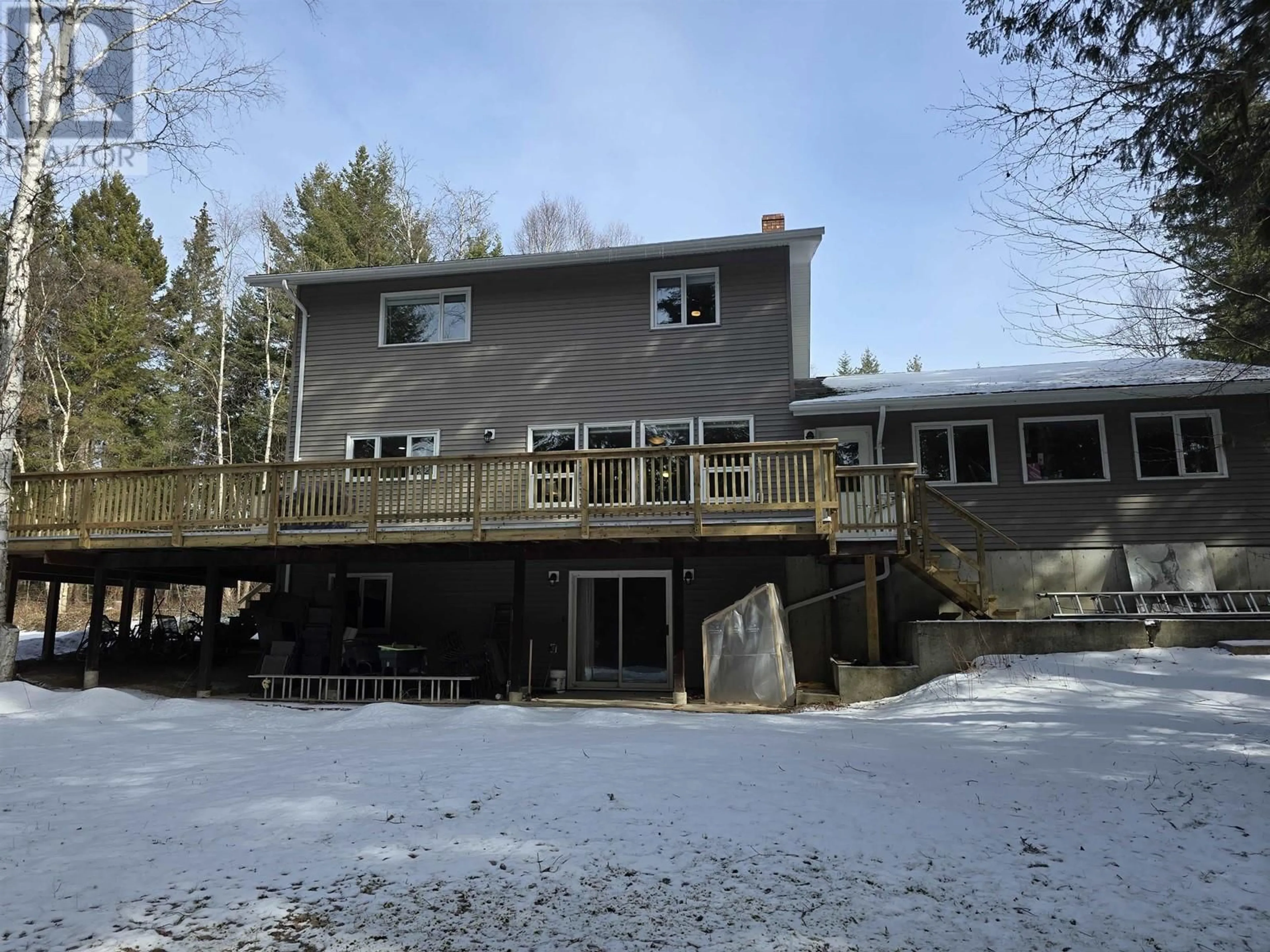 A pic from outside/outdoor area/front of a property/back of a property/a pic from drone, water/lake/river/ocean view for 3192 SPRUCE RIDGE ROAD, Quesnel British Columbia V2J4R4