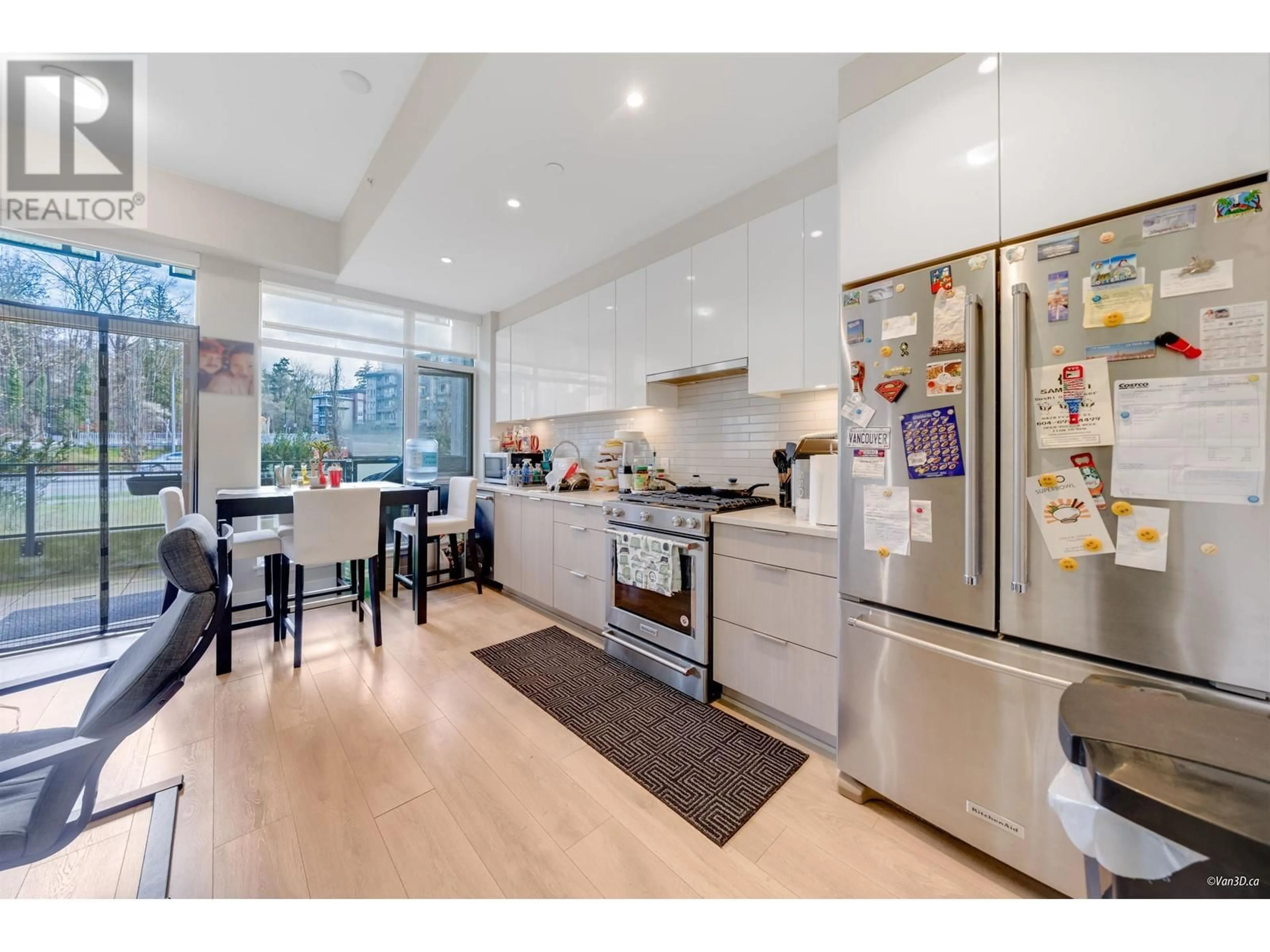 Open concept kitchen, unknown for 102 - 3588 SAWMILL CRESCENT, Vancouver British Columbia V5S0H5