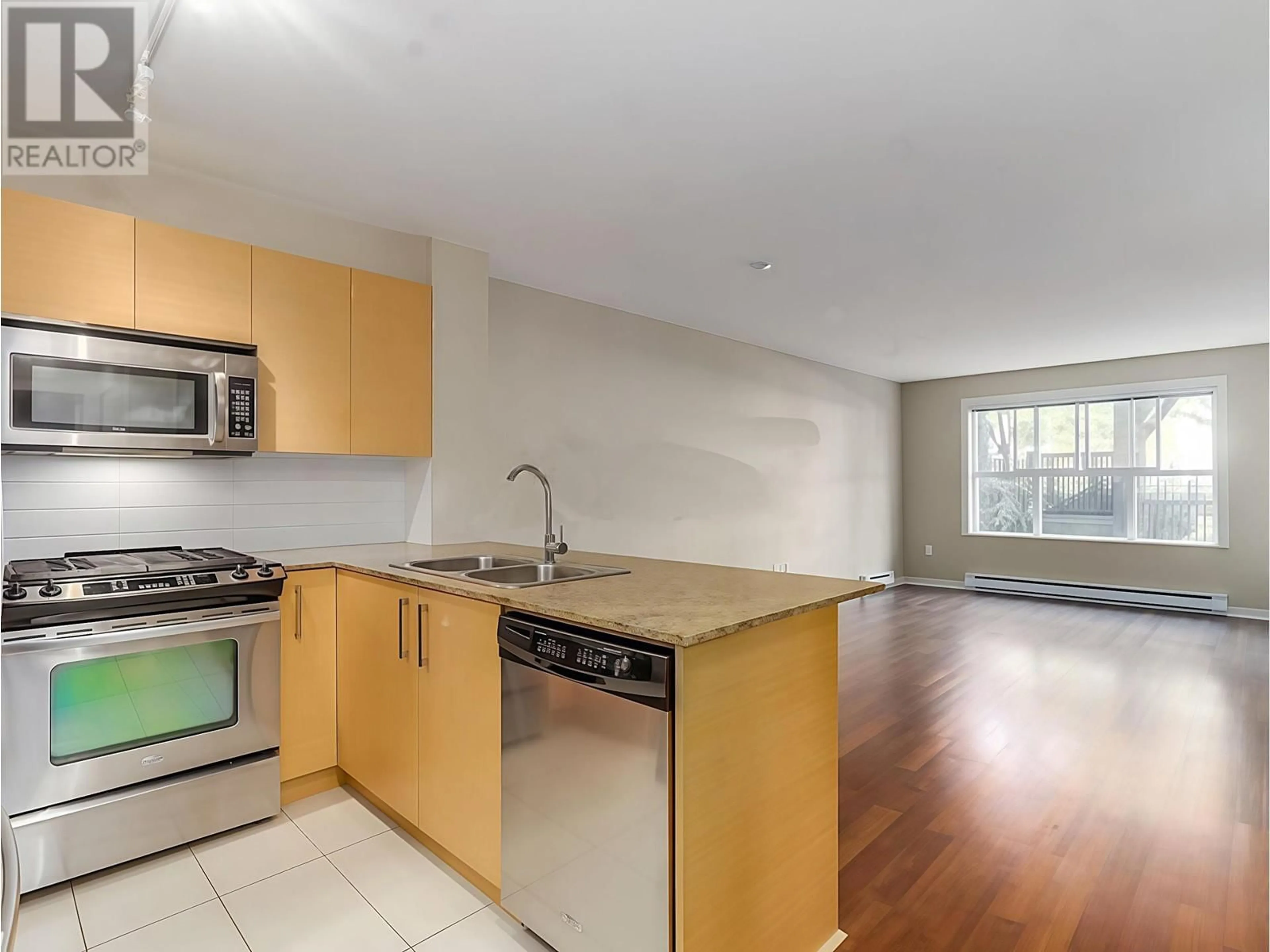 Standard kitchen, floor is not visible for 106 - 5665 IRMIN STREET, Burnaby British Columbia V5J0C4