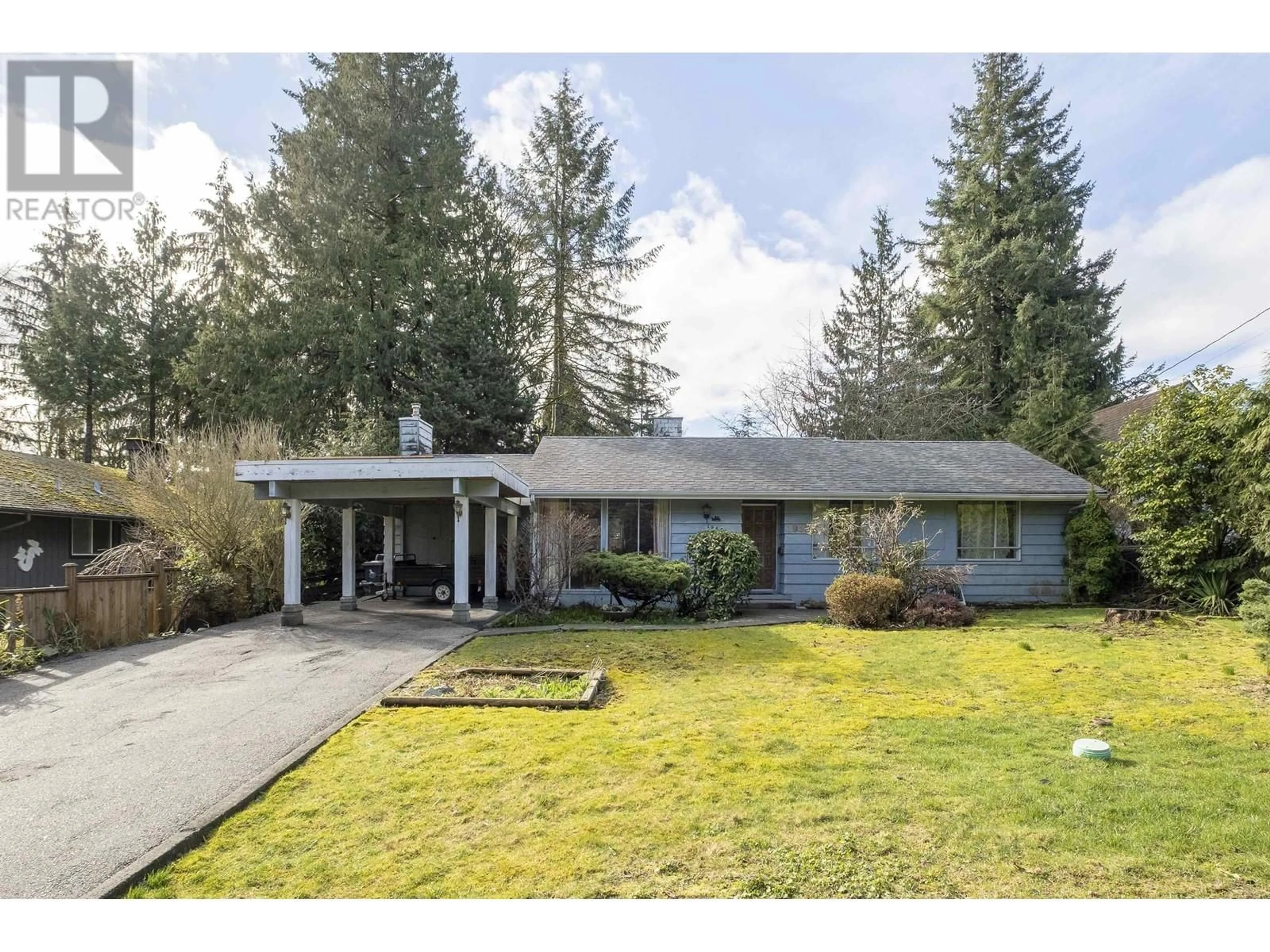 Home with vinyl exterior material, street for 1950 ALDERLYNN DRIVE, North Vancouver British Columbia V7J2S9