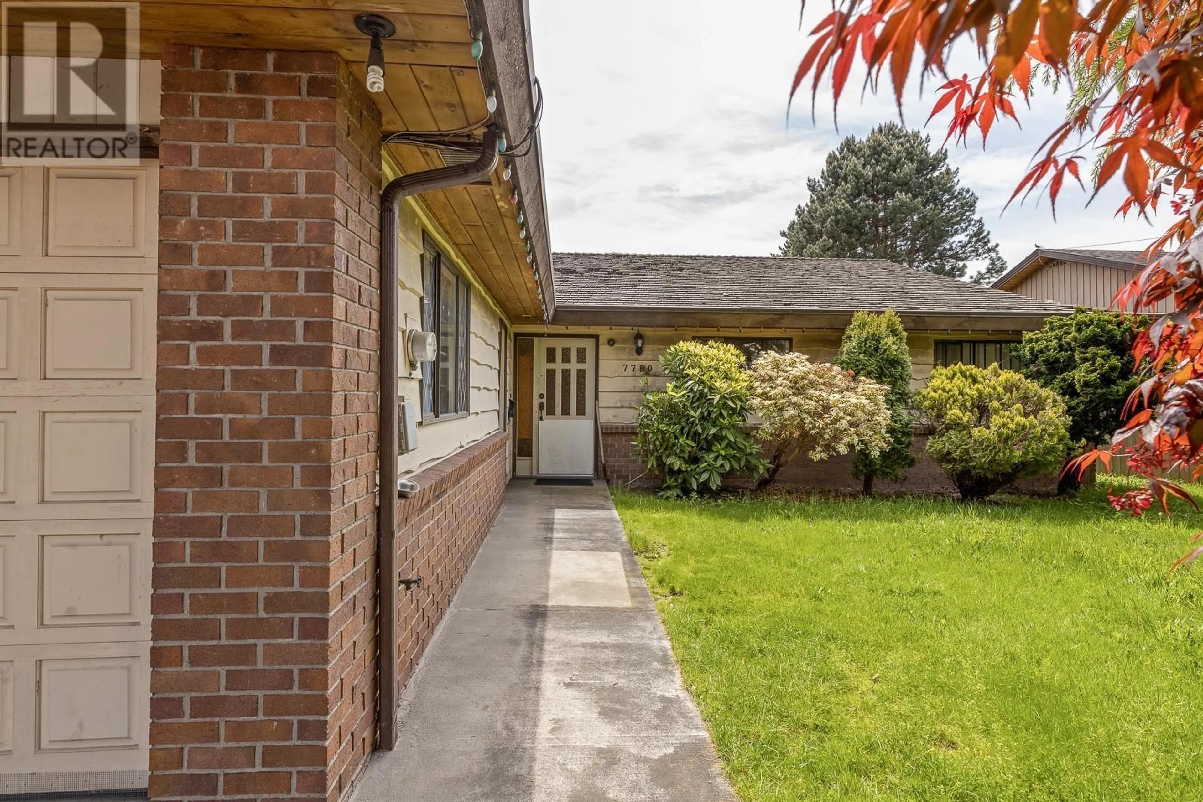 Home with brick exterior material, street for 7780 ACHESON ROAD, Richmond British Columbia V6Y1M9