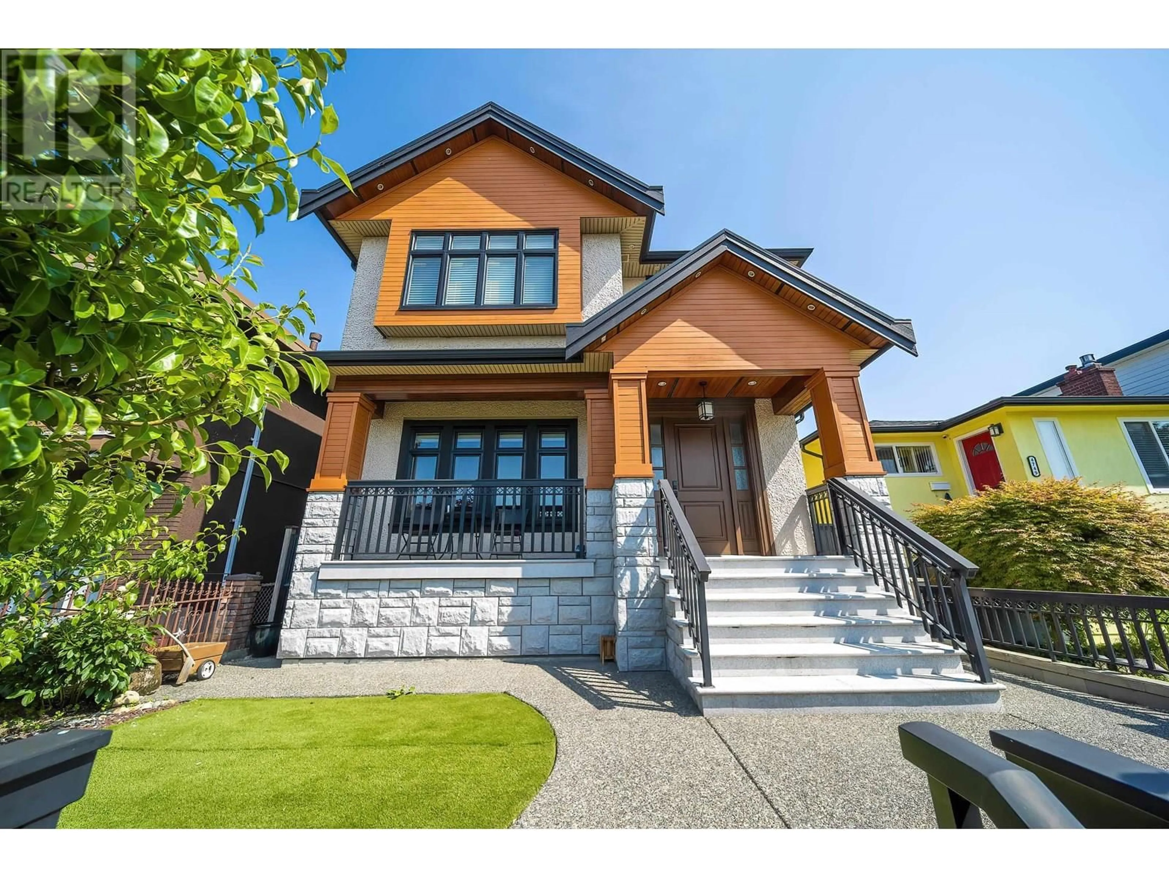 Home with brick exterior material, street for 4747 UNION STREET, Burnaby British Columbia V5C2Y5