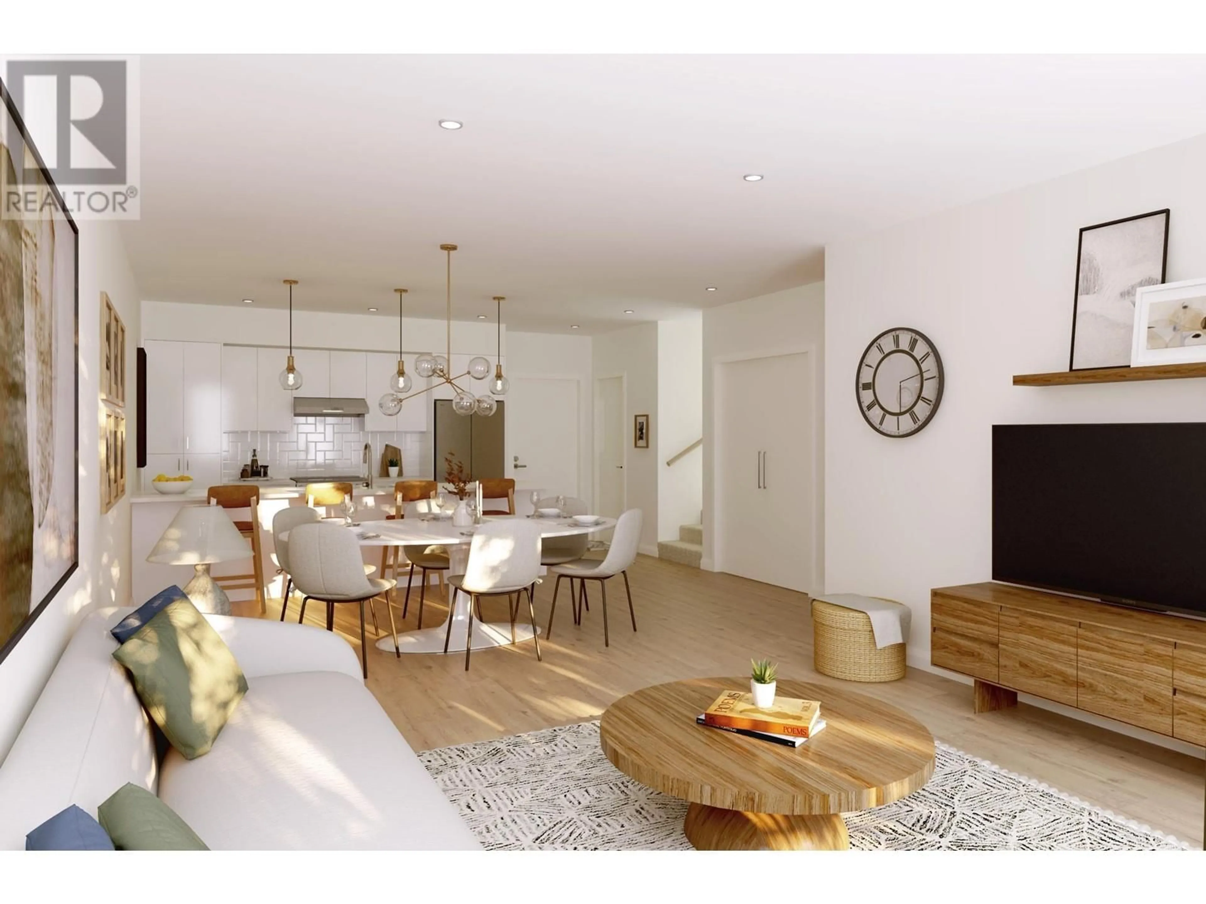 Open concept kitchen, wood/laminate floor for 101 - 1051 JAMES AVENUE, Coquitlam British Columbia V0V0V0