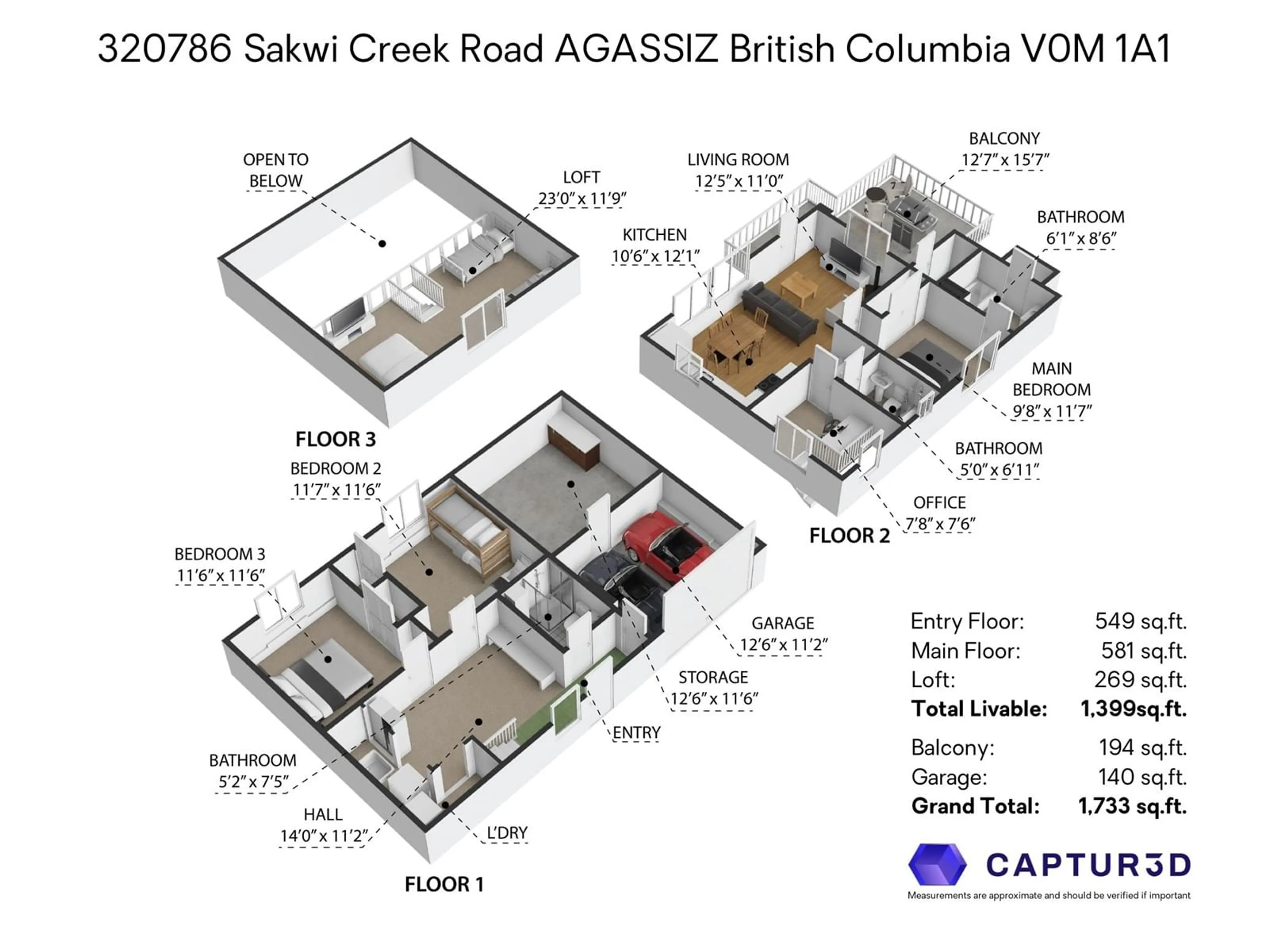 Floor plan for 20786 SAKWI CREEK, Mission British Columbia V0M1A1