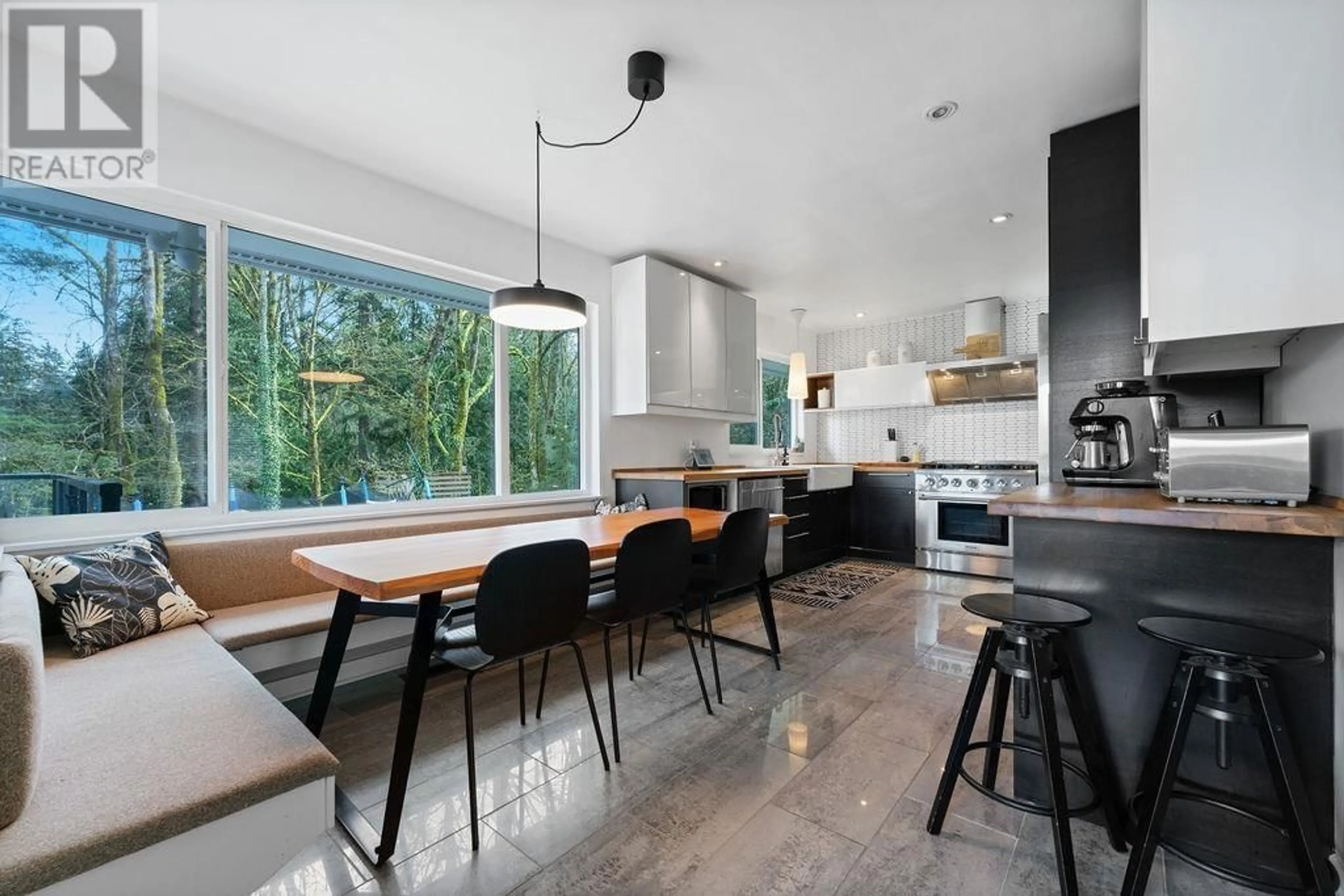 Contemporary kitchen, ceramic/tile floor for 1019 GATENSBURY ROAD, Port Moody British Columbia V3H2P3