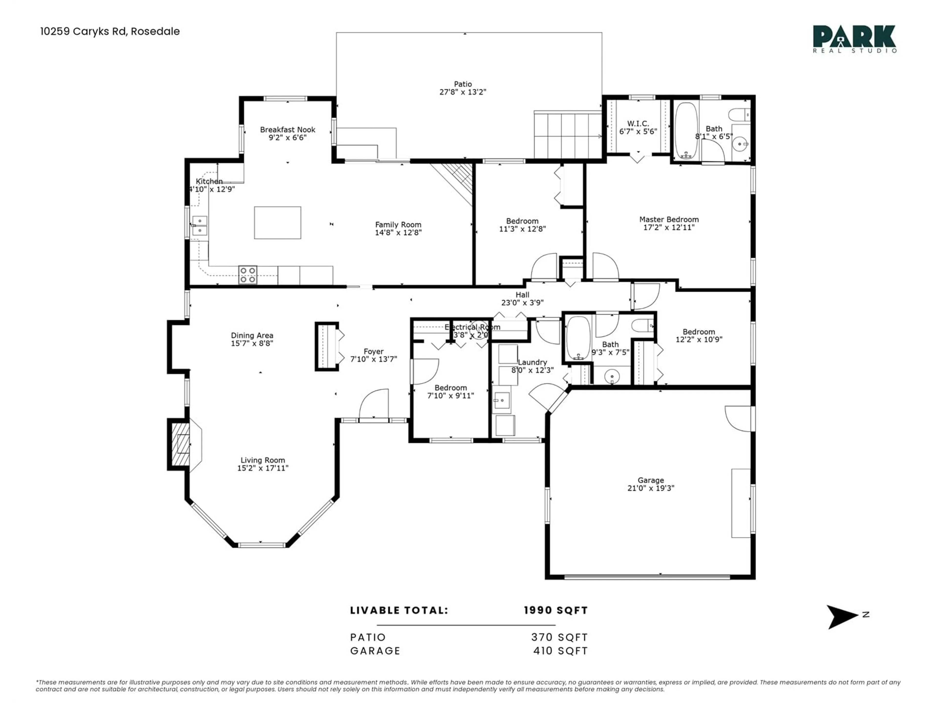 Floor plan for 10259 CARYKS ROAD, Rosedale British Columbia V0X1X1