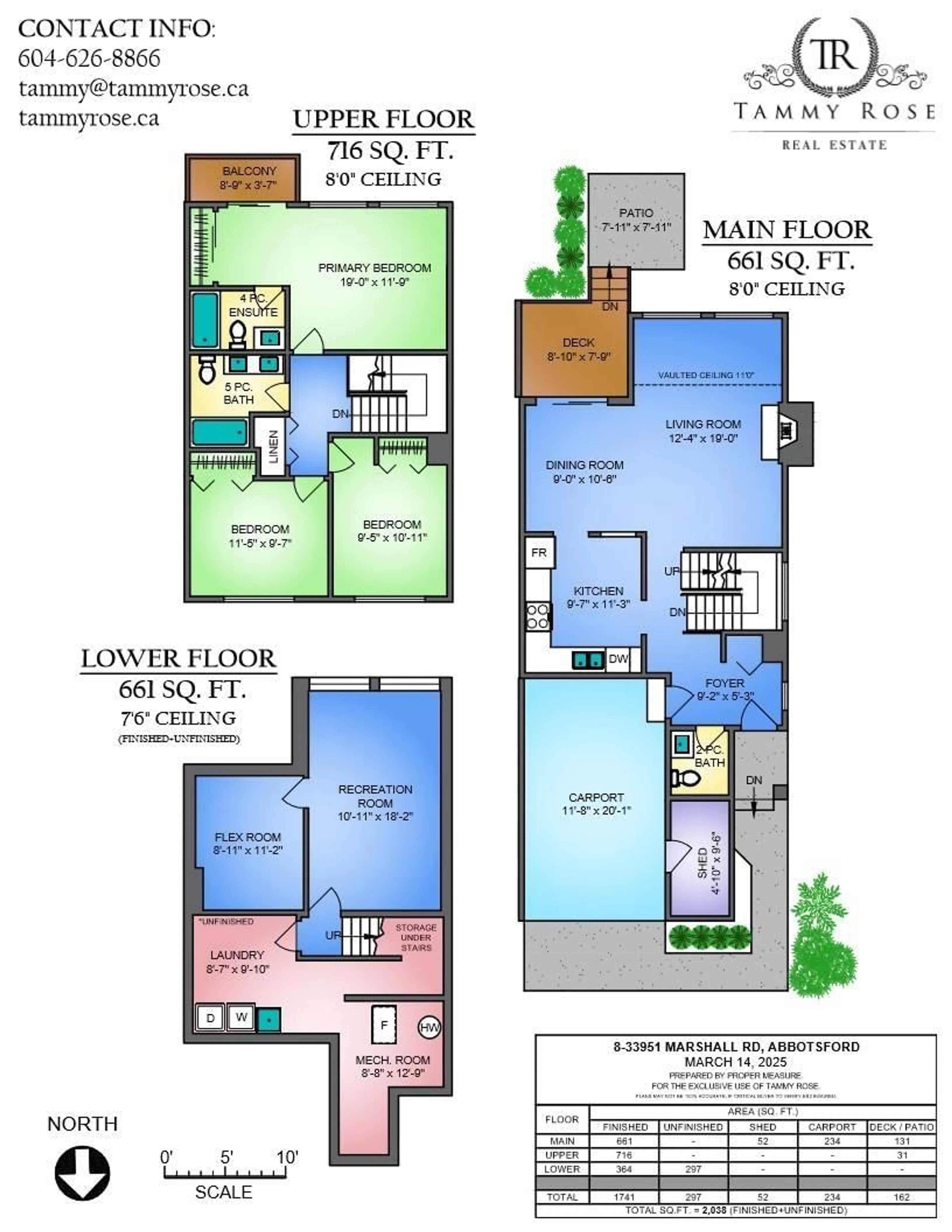 Floor plan for 8 - 33951 MARSHALL, Abbotsford British Columbia V2S1L6