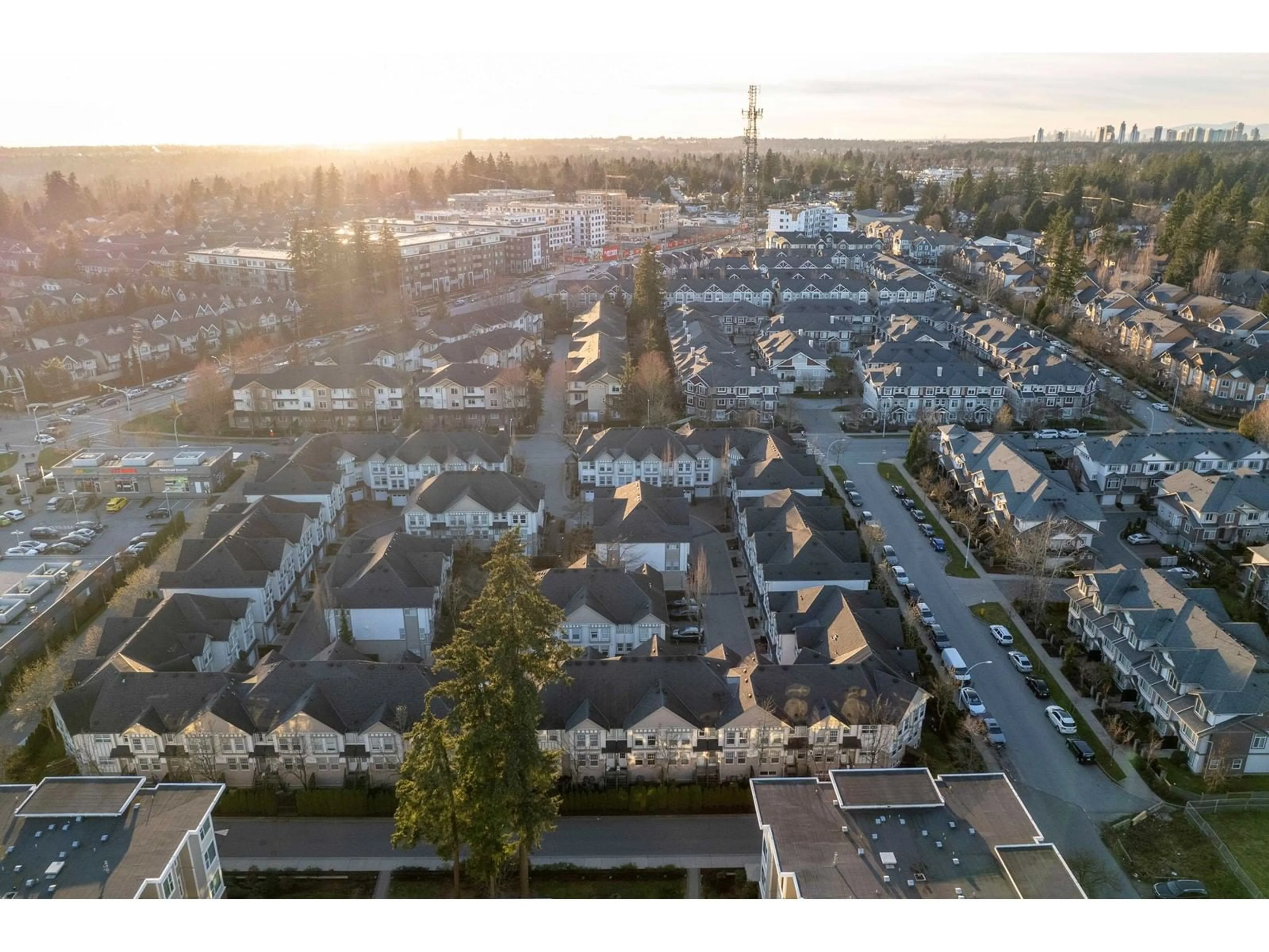 A pic from outside/outdoor area/front of a property/back of a property/a pic from drone, unknown for 27 - 8638 159, Surrey British Columbia V4N5P7