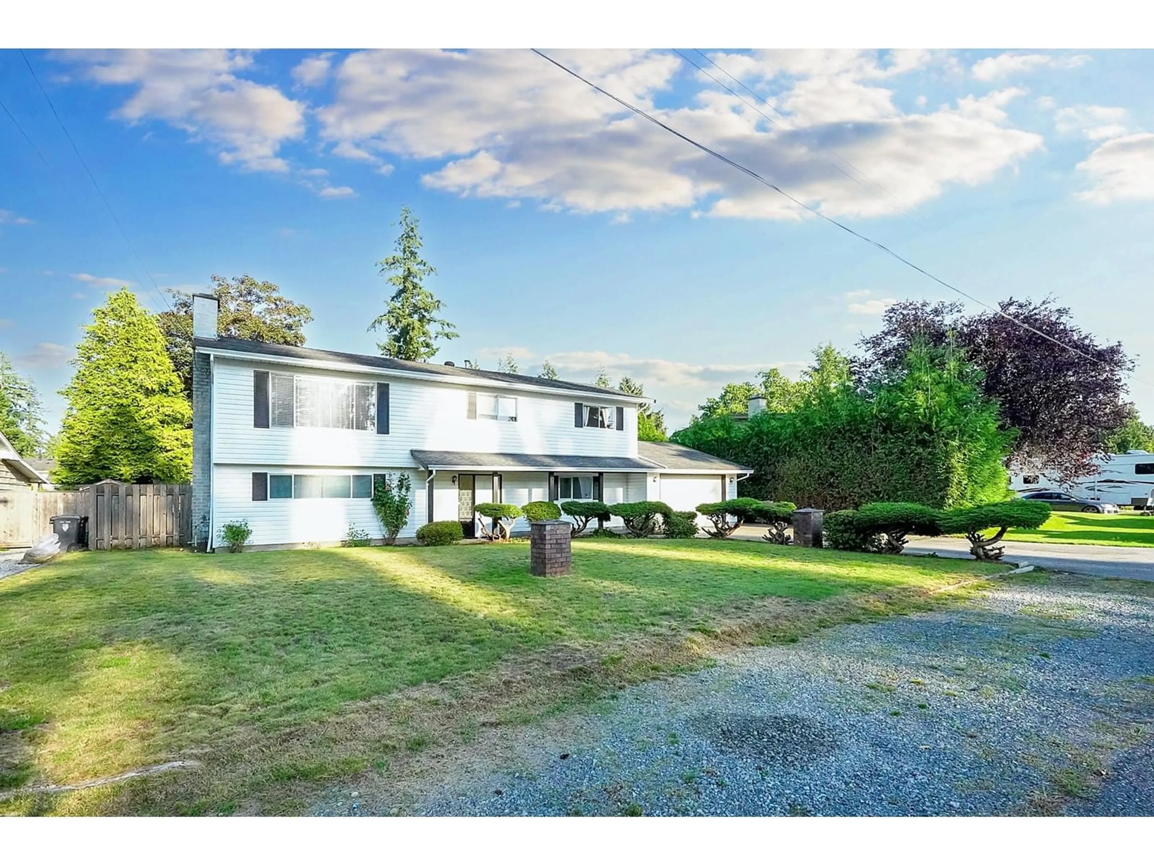 A pic from outside/outdoor area/front of a property/back of a property/a pic from drone, street for 3722 197A, Langley British Columbia V3A1B7